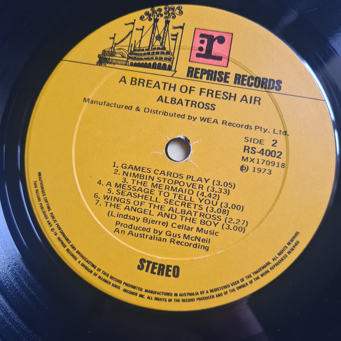 Albatross – A Breath Of Fresh Air - 1973 - Vinyl Record LP - Sound Hound Records