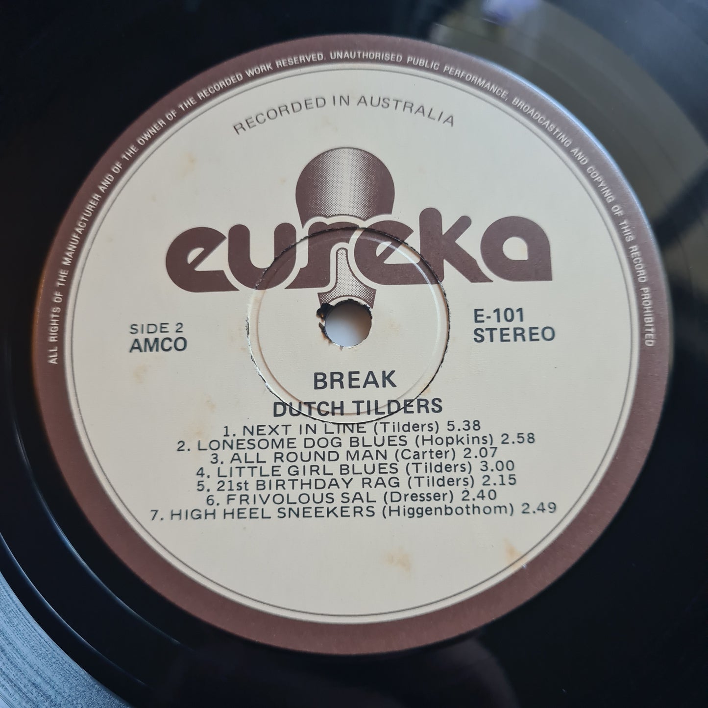 Dutch Tilders - Break - 1975 - Vinyl Record LP (Gatefold) - Sound Hound Records