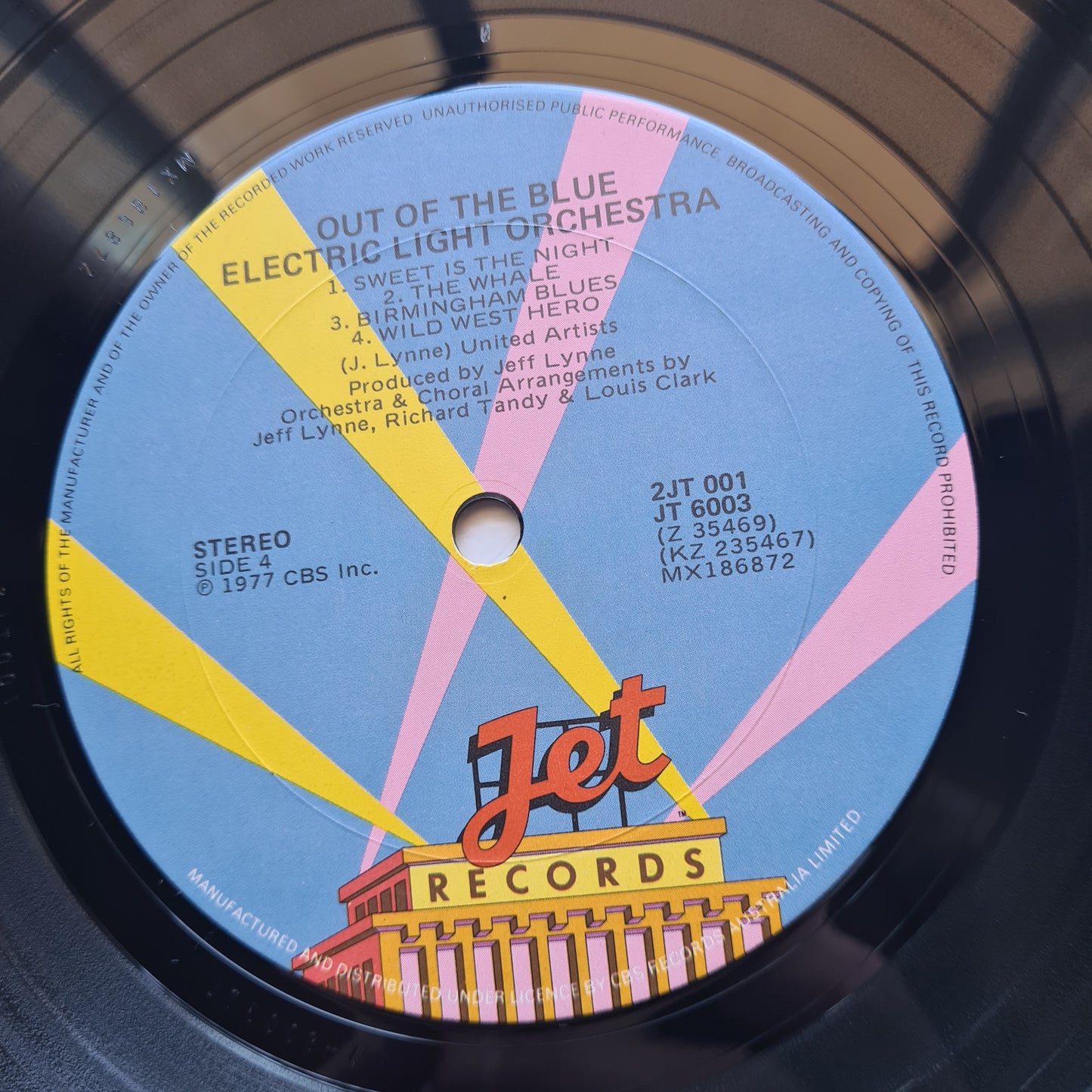 ELO – Out Of The Blue - 1977 (Gatefold) with poster) - Vinyl Record 2LP - Sound Hound Records