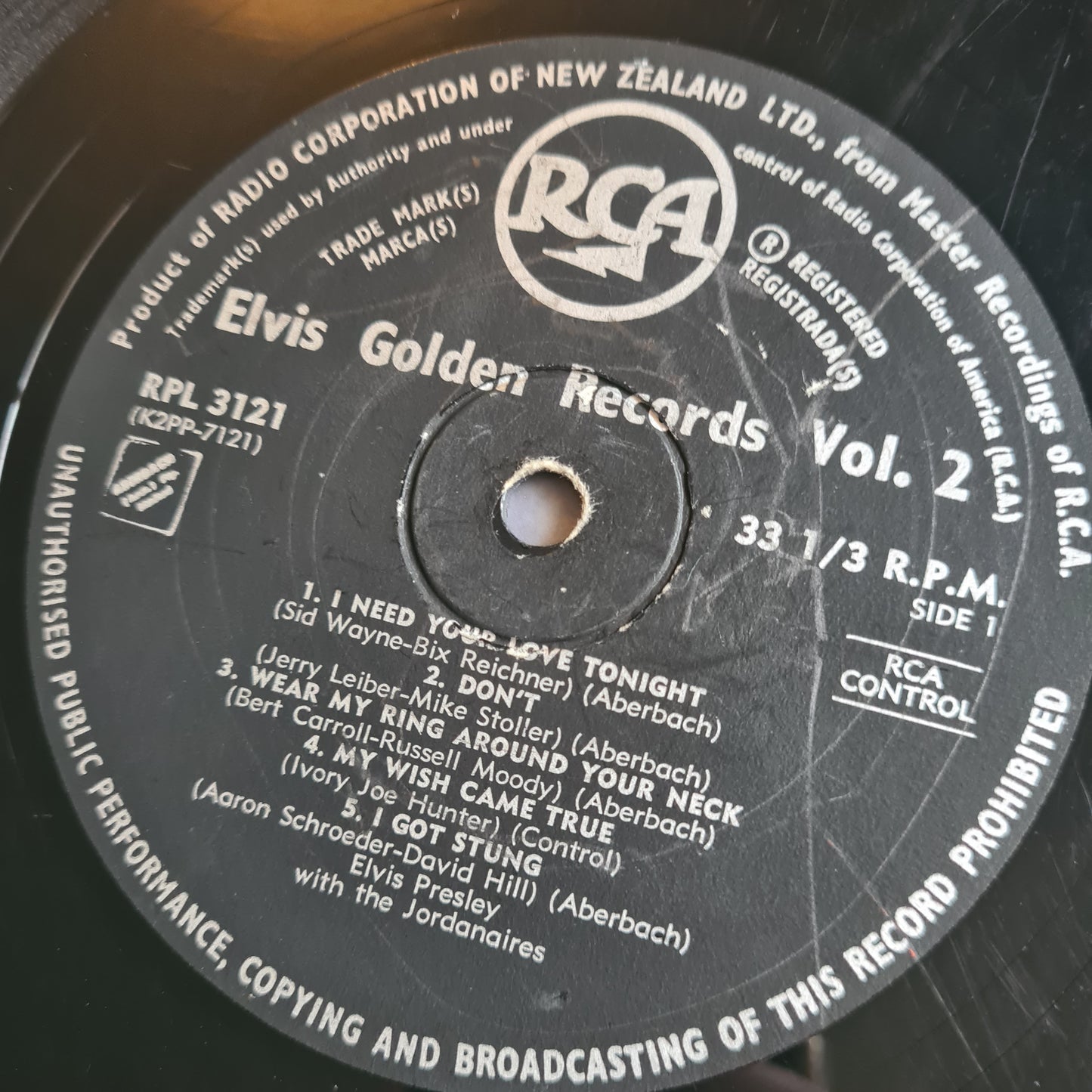 Elvis Presley – 50,000,000 Elvis Fans Can't Be Wrong (Elvis' Gold Records, Vol. 2) - 1959 (New Zealand Pressing)- Vinyl Record LP - Sound Hound Records
