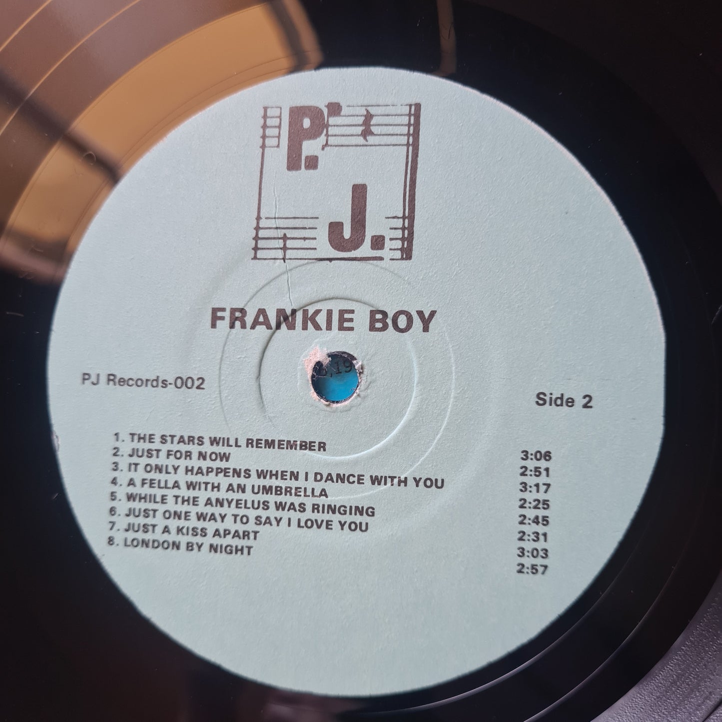 Frank Sinatra – Frankie Boy - 1988 - Vinyl Record LP (near mint) - Sound Hound Records
