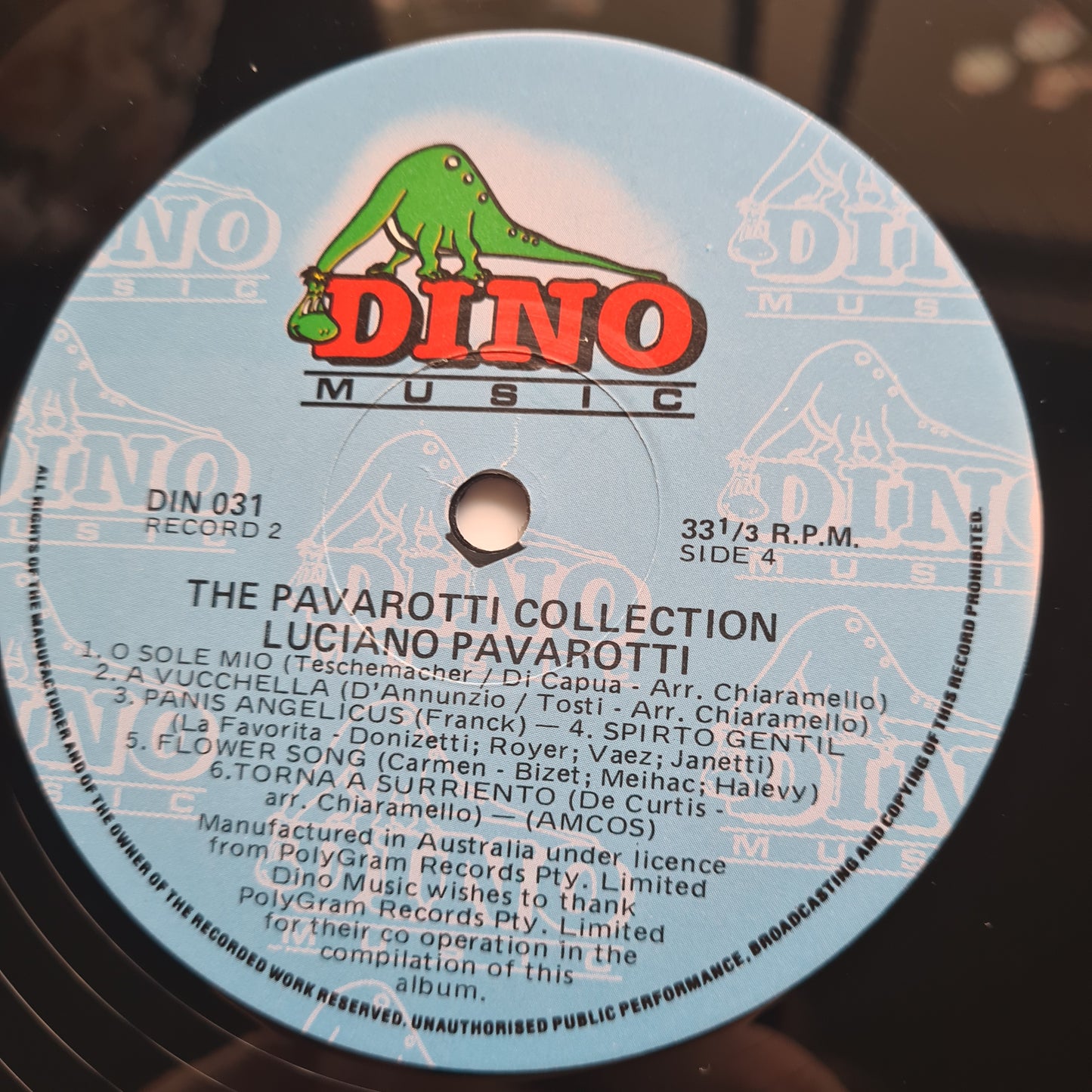 Luciano Pavarotti – The Pavarotti Collection - 1986 - Vinyl Record 2LP - Sound Hound Records