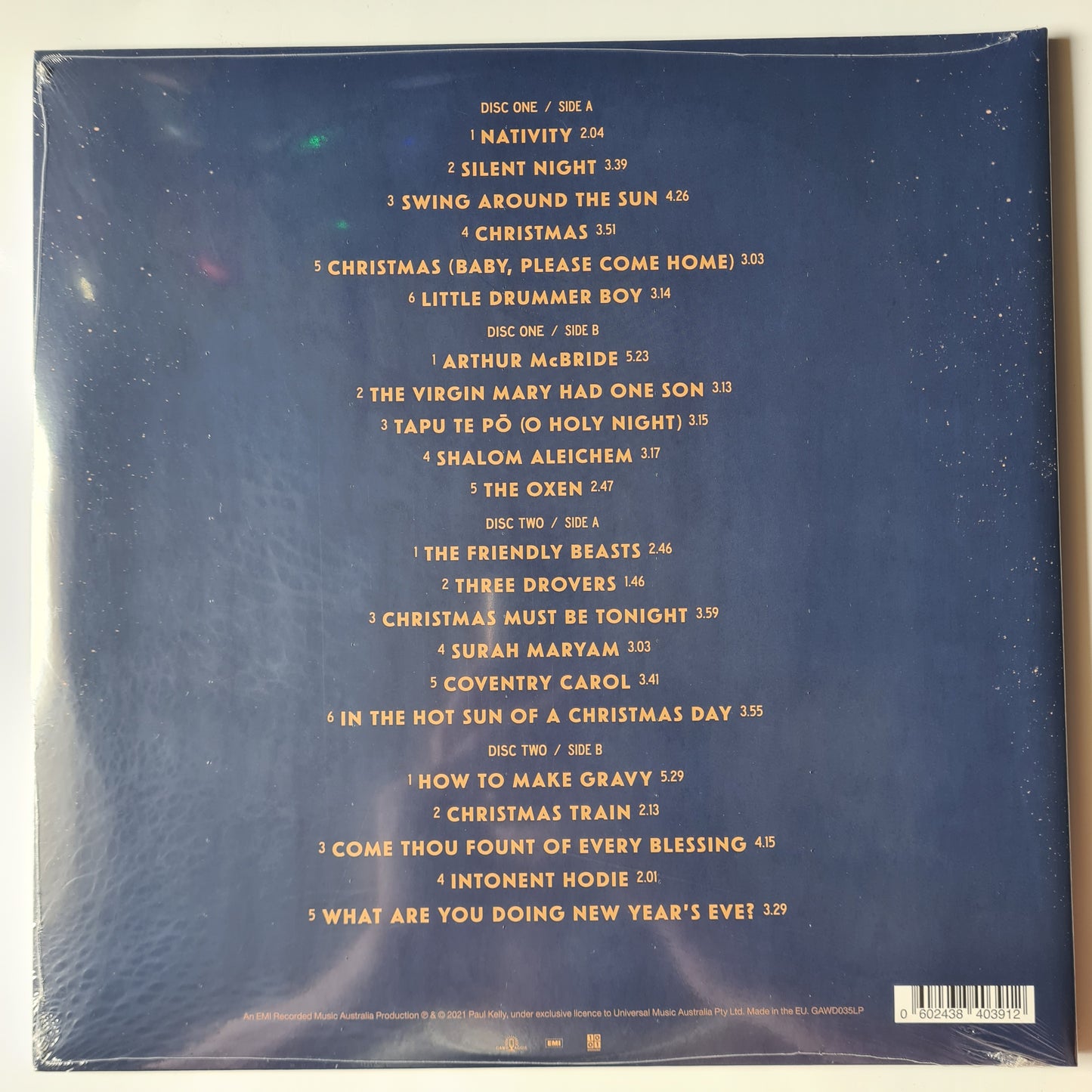 Paul Kelly – Paul Kelly's Christmas Train - 2021 - Vinyl Record 2LP (Brand new sealed) - Sound Hound Records