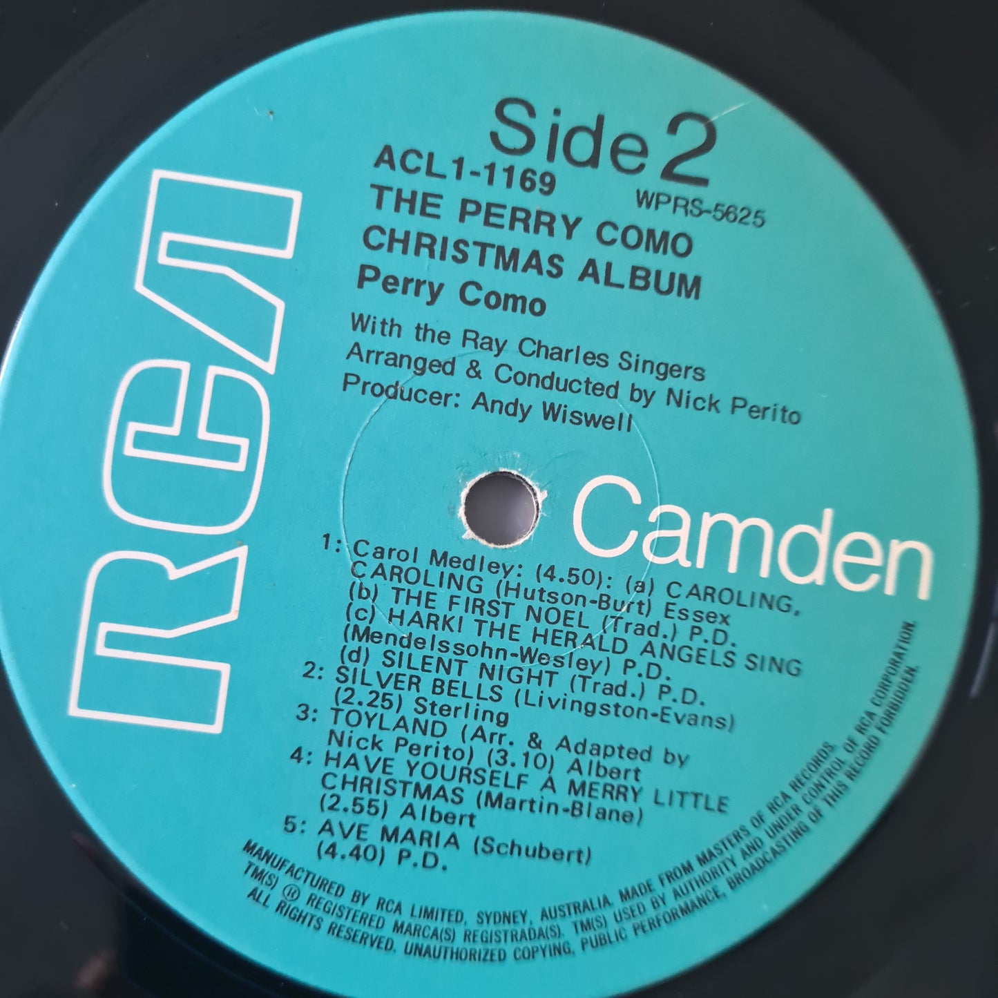 Perry Como – The Perry Como Christmas Album - 1968 (1976 Australian Pressing) - Vinyl Record LP - Sound Hound Records