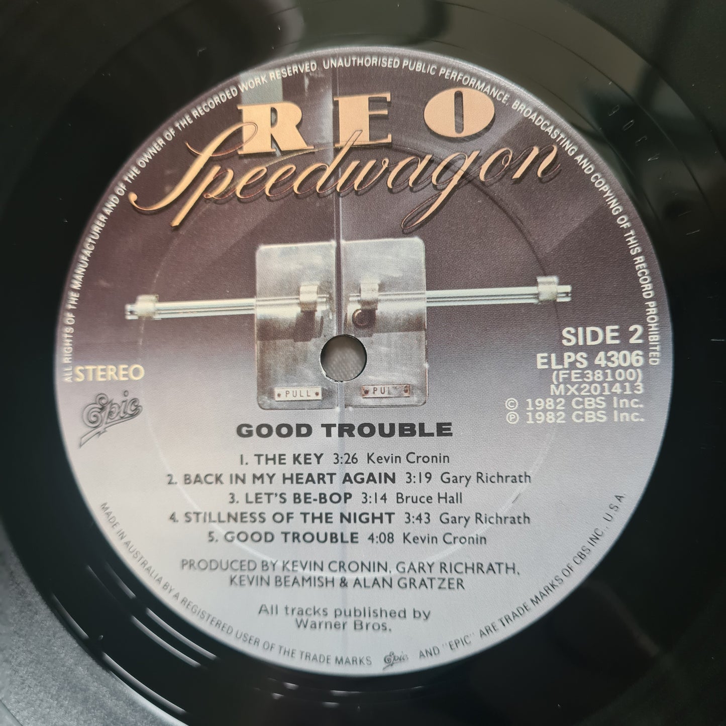 REO Speedwagon – Good Trouble - 1982 - Vinyl Record LP - Sound Hound Records
