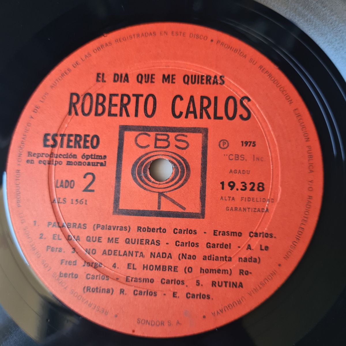 Roberto Carlos – Roberto Carlos (El Dia Que Me Quieras) - 1973 - Vinyl Record LP 🇧🇷