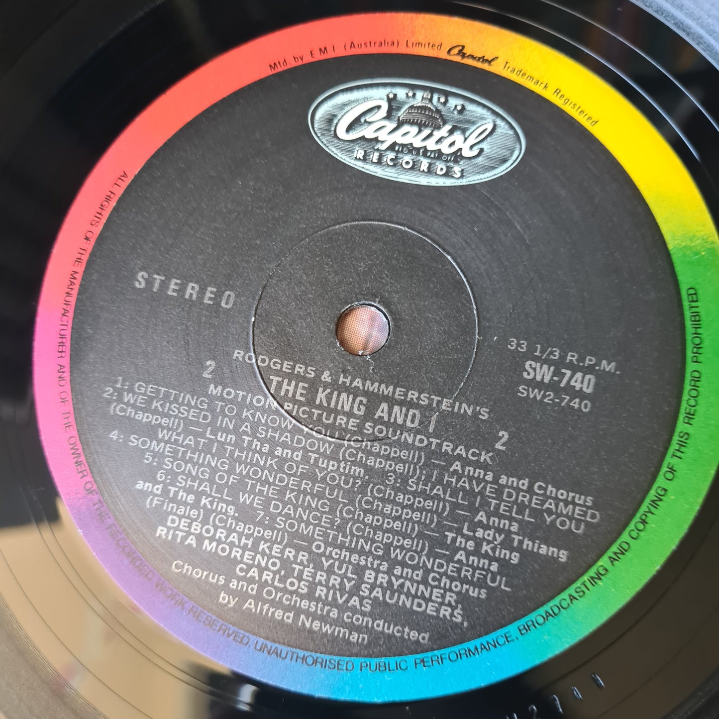Rodgers And Hammerstein - The King & I - 1956 (Australian Pressing) - Vinyl Record LP (near mint) - Sound Hound Records