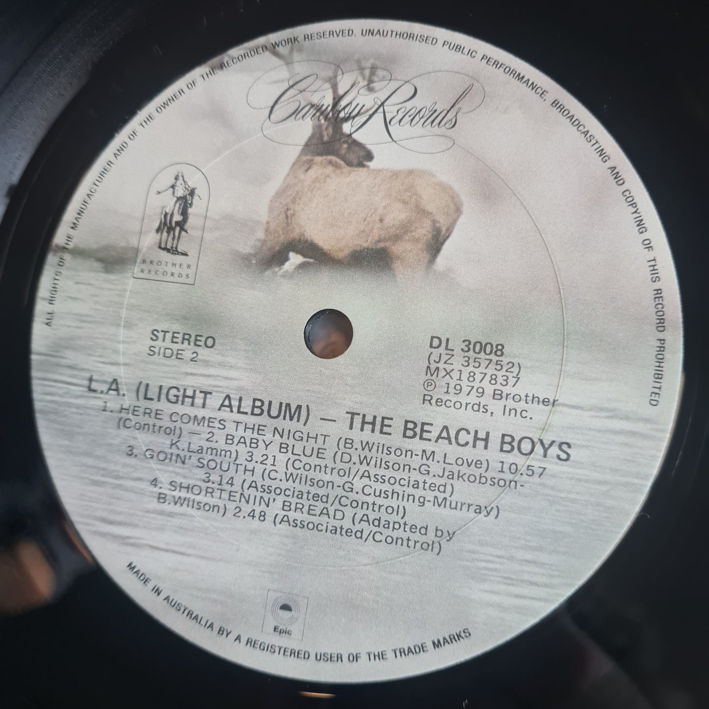 The Beach Boys – L.A. (Light Album) - 1979 (Australian Pressing) - Vinyl Record LP (near mint) - Sound Hound Records