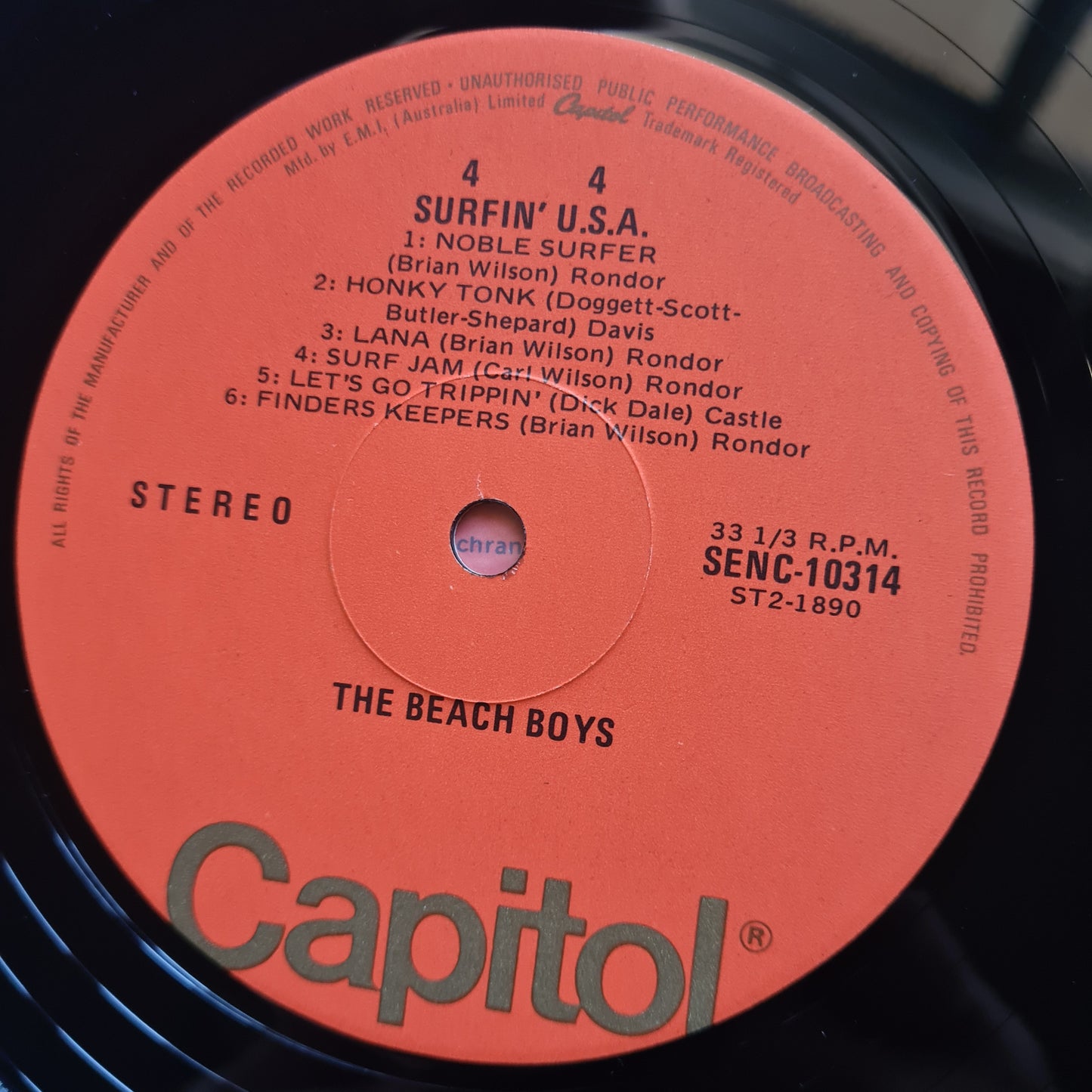 The Beach Boys – Surfin' Safari / Surfin' USA - 1962/63 (1976 Australian Pressing) - Vinyl Record 2LP - Sound Hound Records