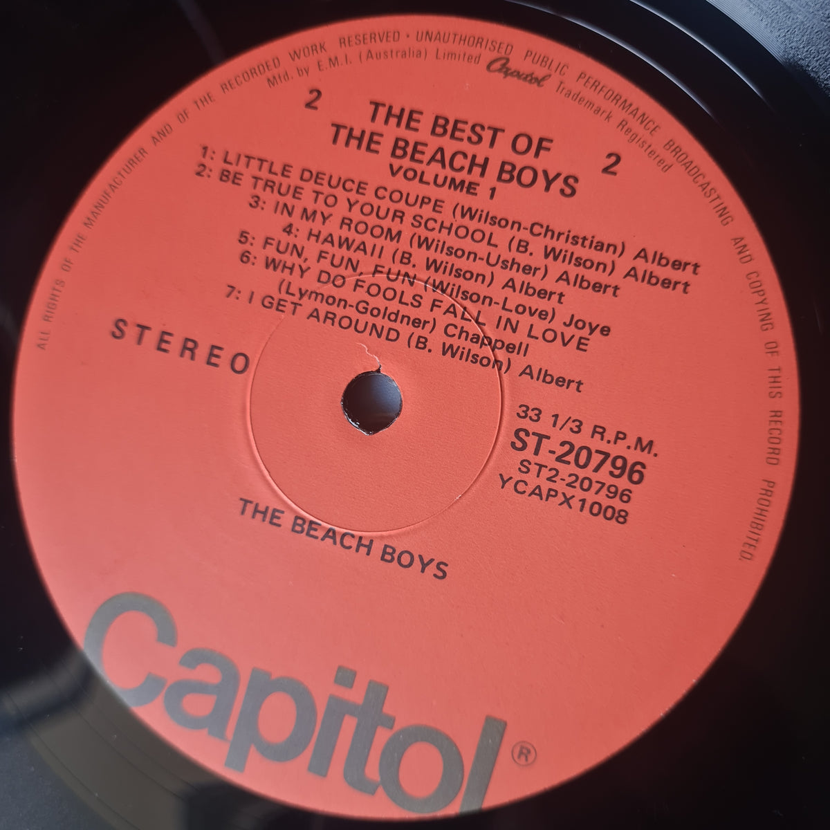 The Beach Boys – The Best Of The Beach Boys Volume 1 - 1966 - Vinyl Record LP - Sound Hound Records