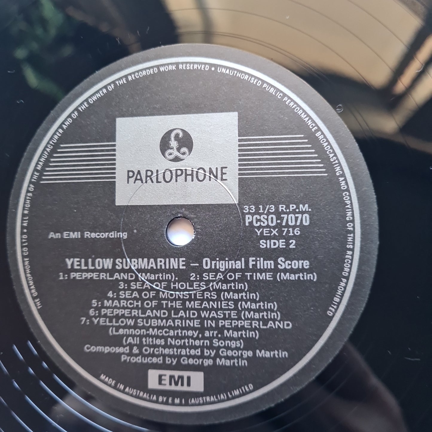 The Beatles – Yellow Submarine - 1969 (1978 Australian Pressing) - Vinyl Record LP - Sound Hound Records