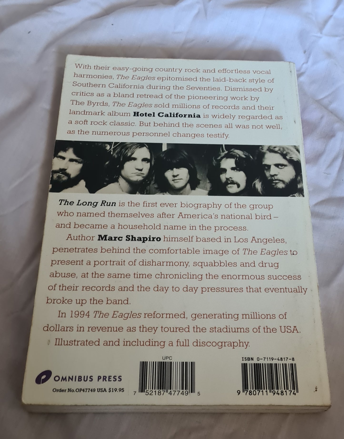 The Eagles - The Long Run: The Story Of The Eagles - Paperback Book - Sound Hound Records