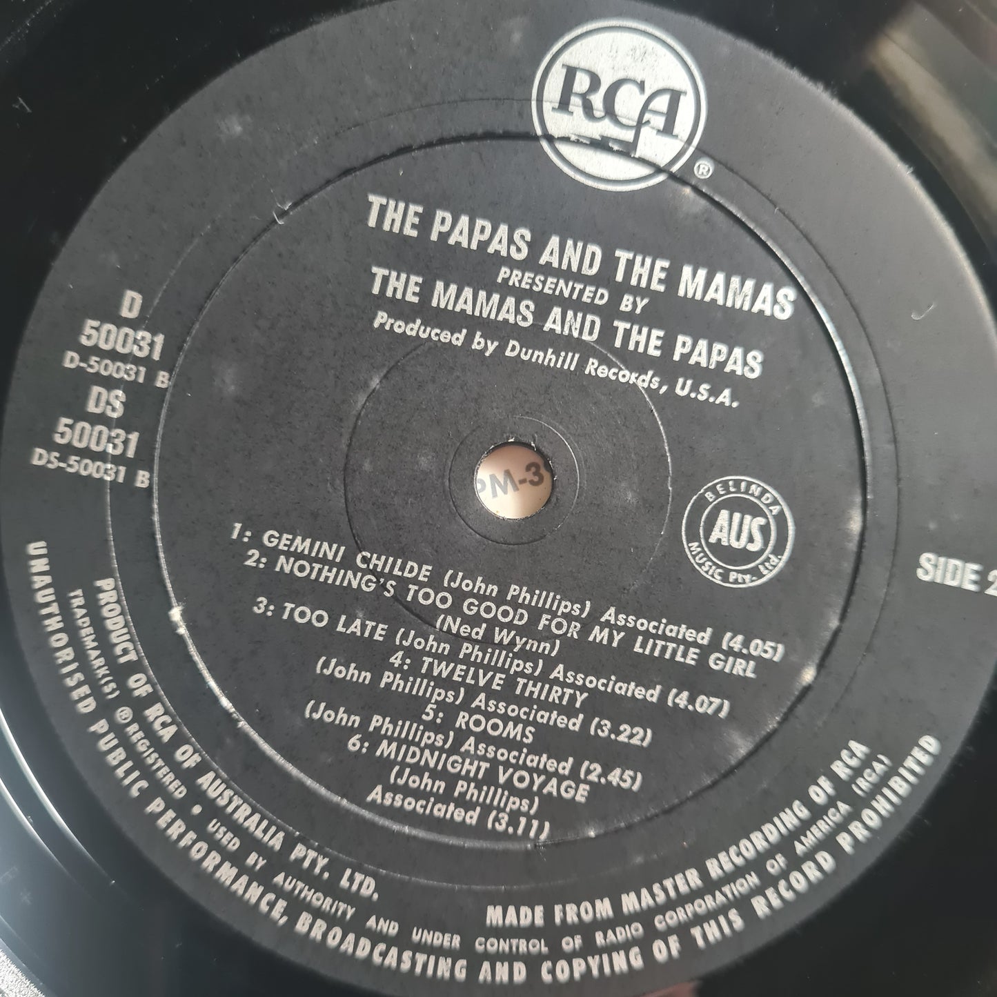 The Mamas & The Papas – The Papas & The Mamas - 1968 - Vinyl Record Lp (near mint) - Sound Hound Records