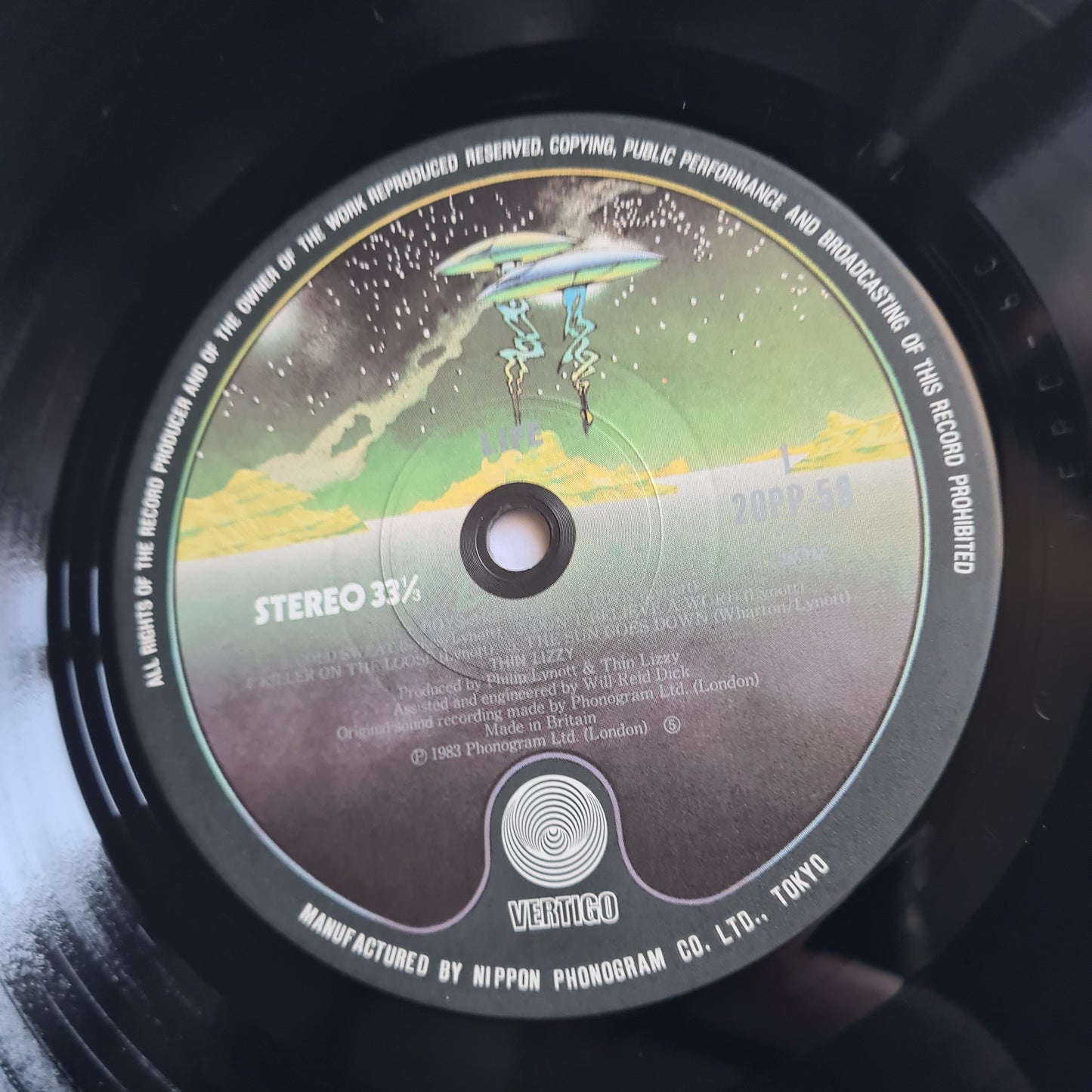 Thin Lizzy – Life Live - 1980 (2LP Japanese Pressing) - Vinyl Record (near mint) - Sound Hound Records