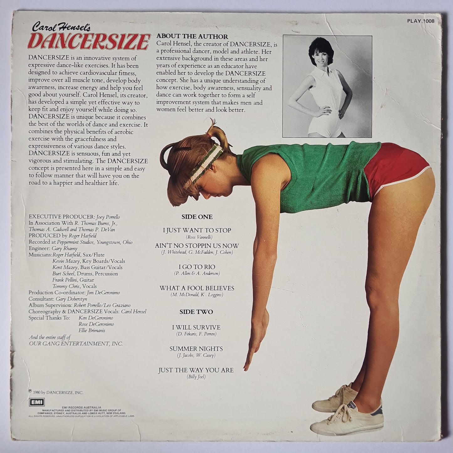 Various Artists/Hits album - Carol Hensel's Dancersize- 1981 - Vinyl Record LP - Sound Hound Records