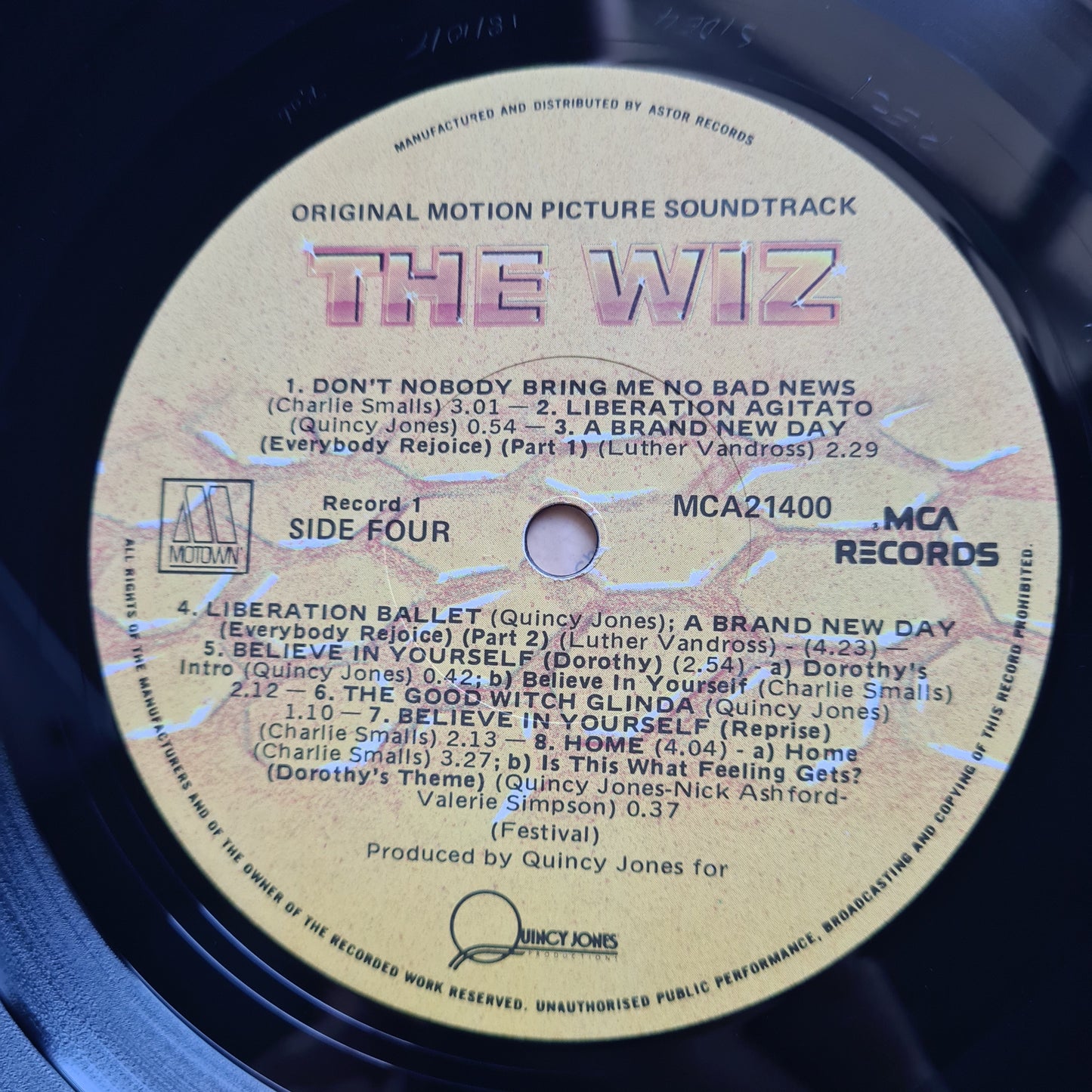 Various Artists (Michael Jackson, Diana Ross) – The Wiz (Original Motion Picture Soundtrack) - 1978 - Vinyl Record 2LP - Sound Hound Records