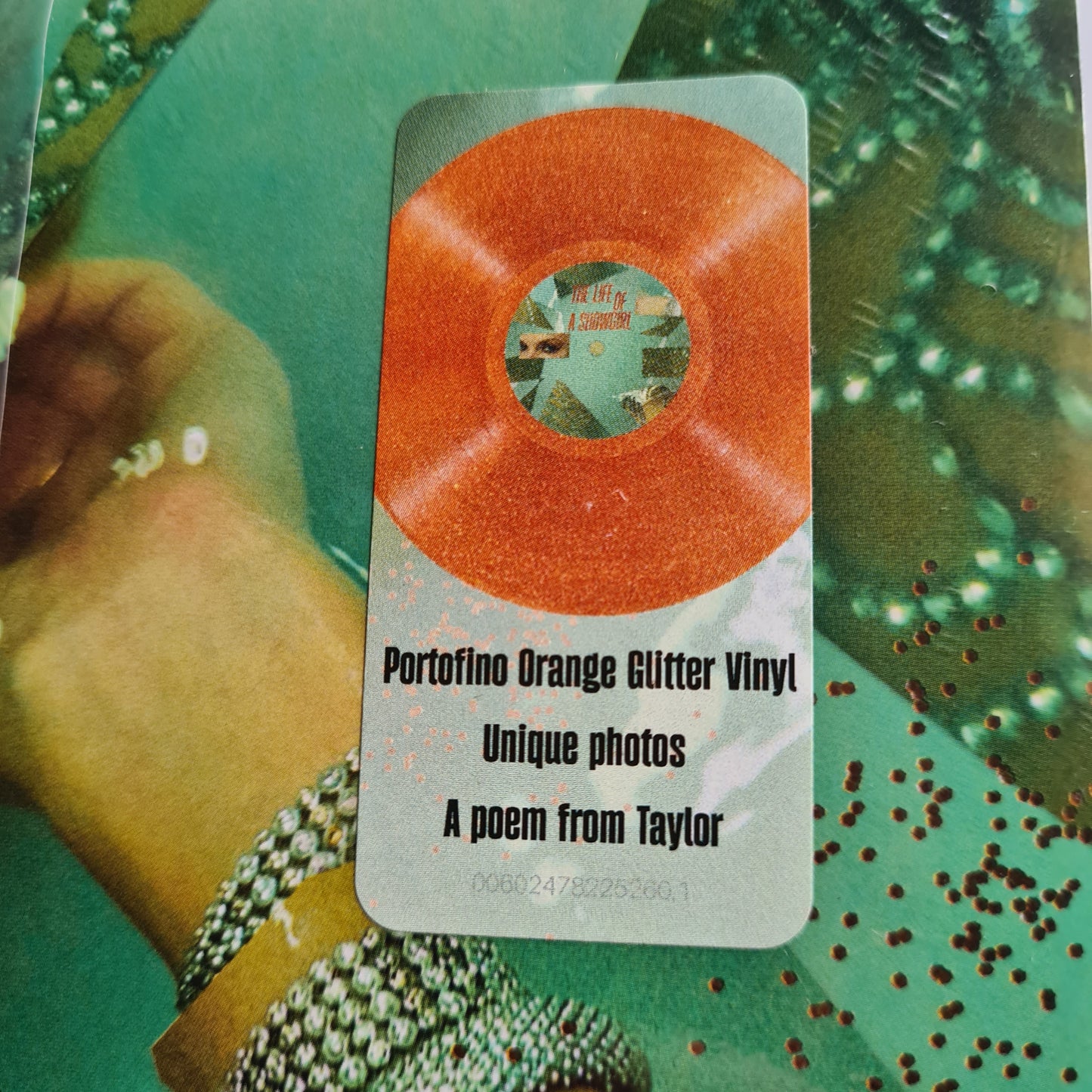 Taylor Swift – The Life Of A Showgirl - 2025 (Orange Translucent Vinyl With Gold Glitter) - Vinyl Record LP (Brand New Sealed)