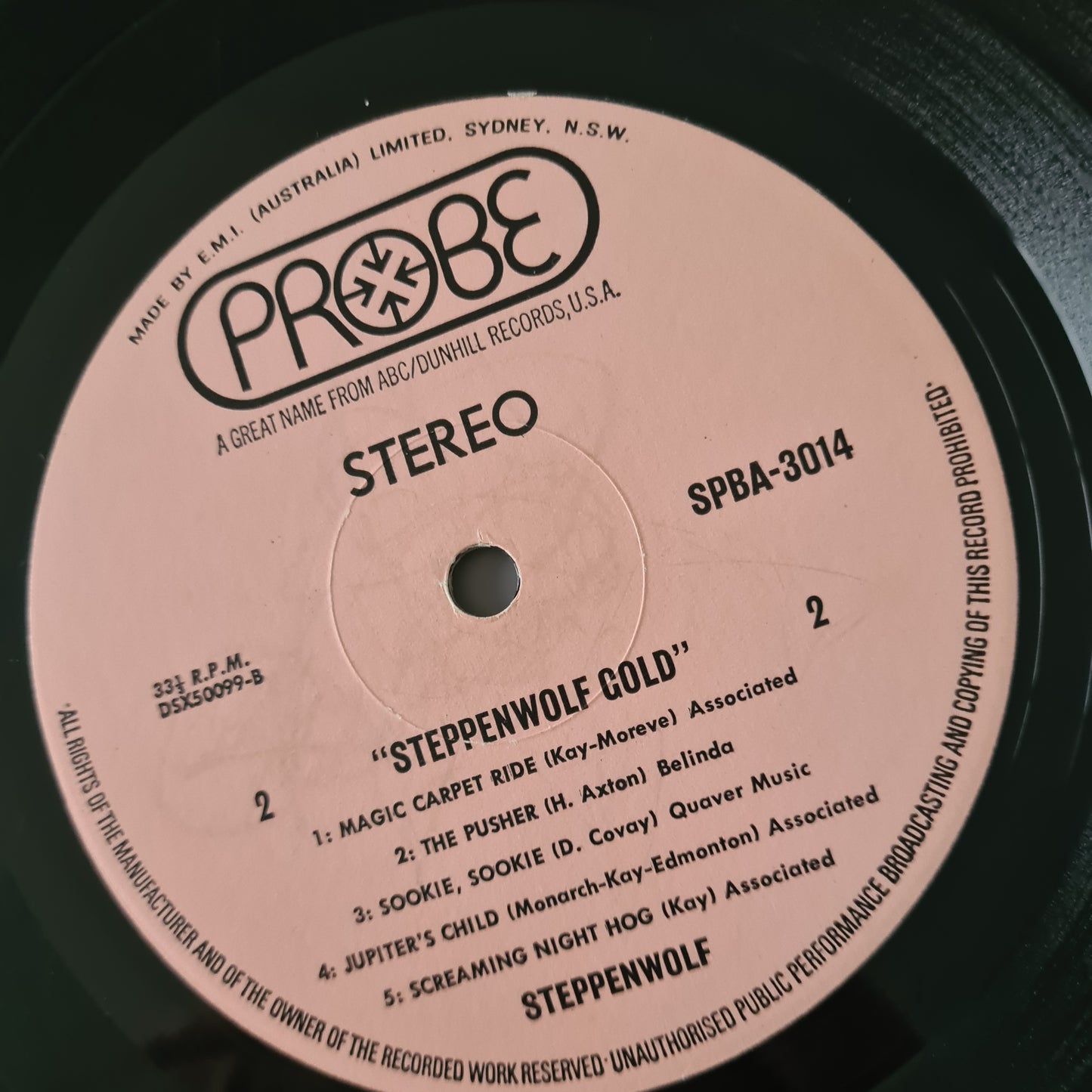 Steppenwolf – Steppenwolf Gold: Their Greatest Hits - 1971 (Australian Pressing) - Vinyl Record LP