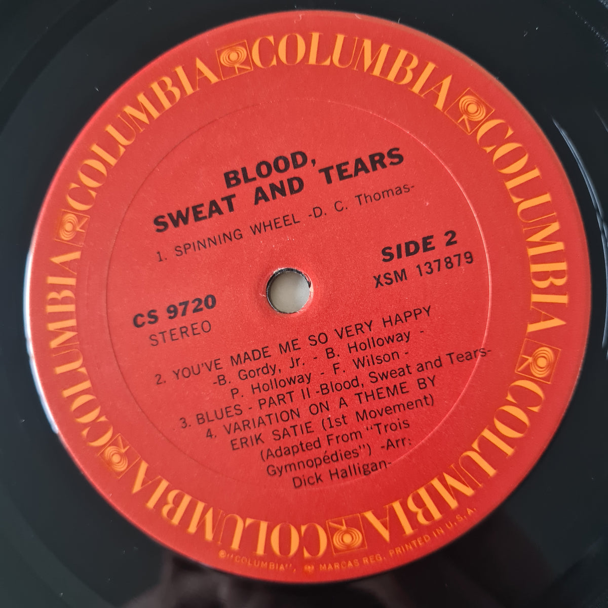 Blood, Sweat And Tears – Blood, Sweat And Tears - 1969 (USA Pressing) - Vinyl Record LP