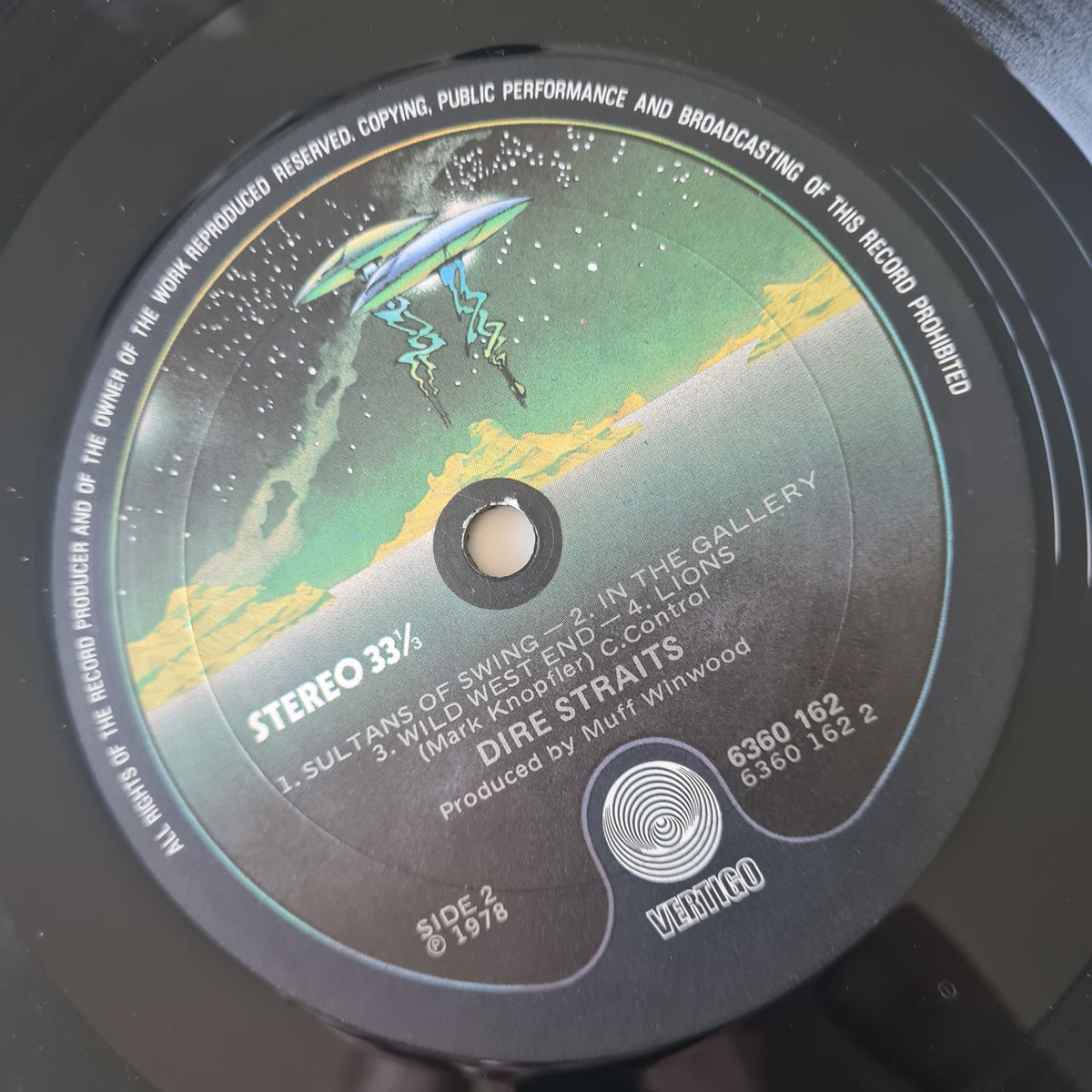 Dire Straits – Dire Straits - 1978 - Vinyl Record LP