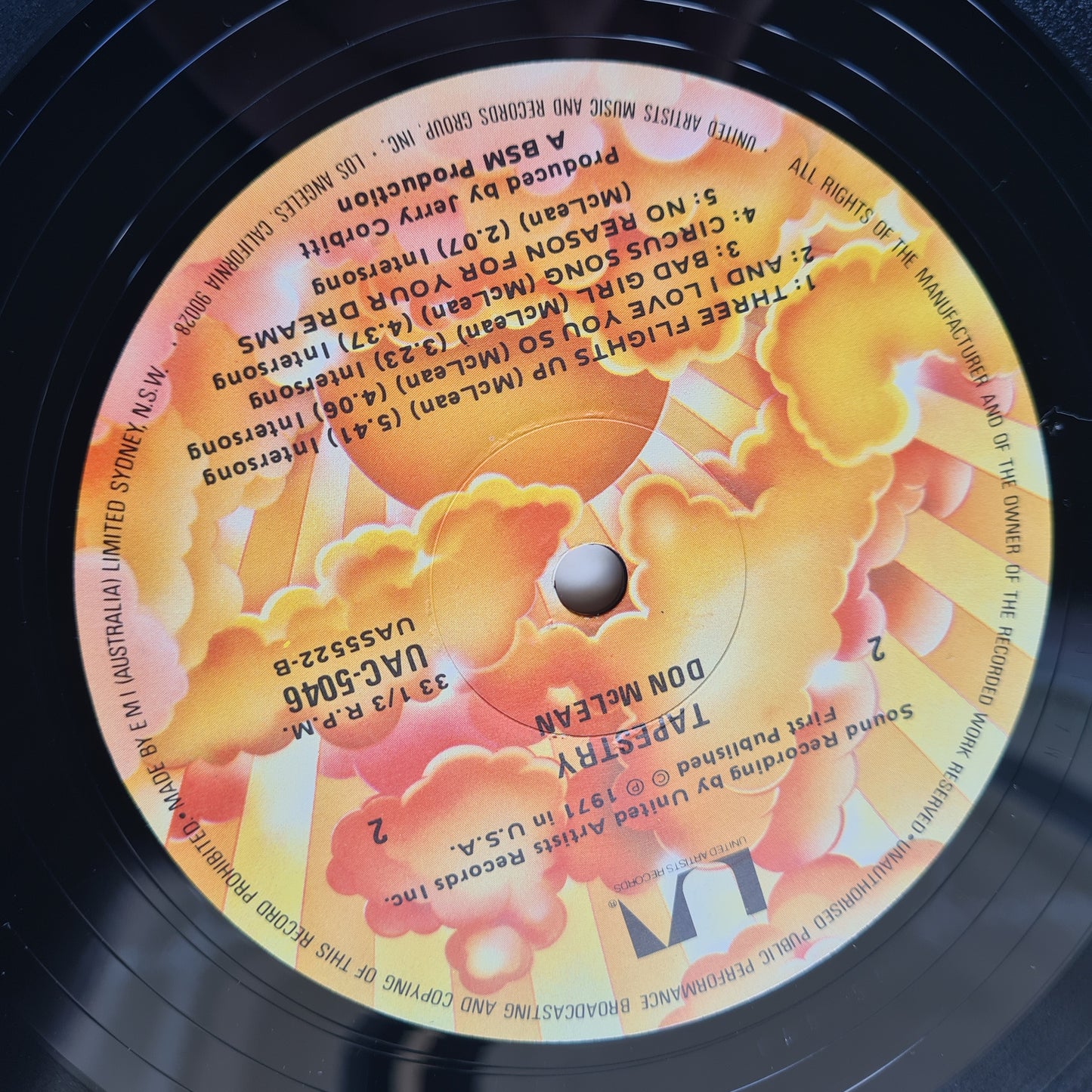 Don McLean - Tapestry - 1971 - Vinyl Record LP