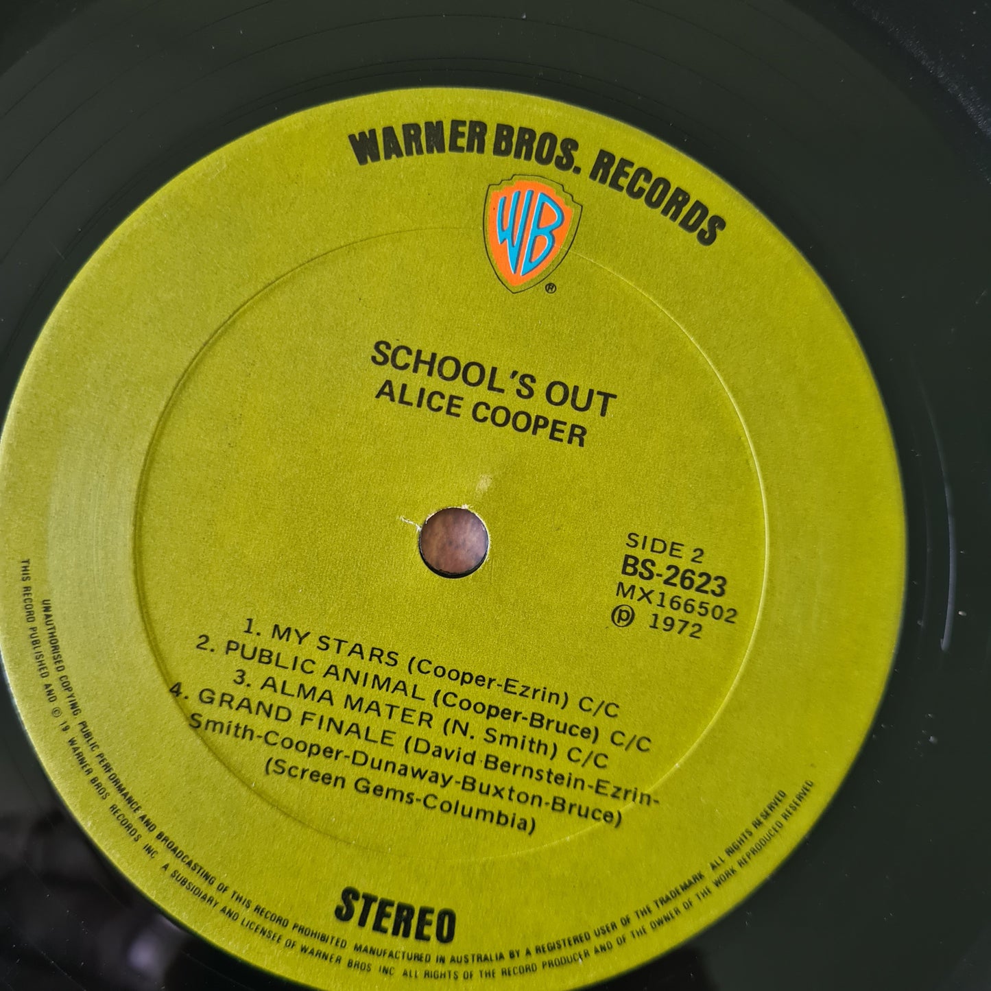 Alice Cooper – School's Out - 1972 (First Australian Pressing with folding desk cover)- Vinyl Record LP