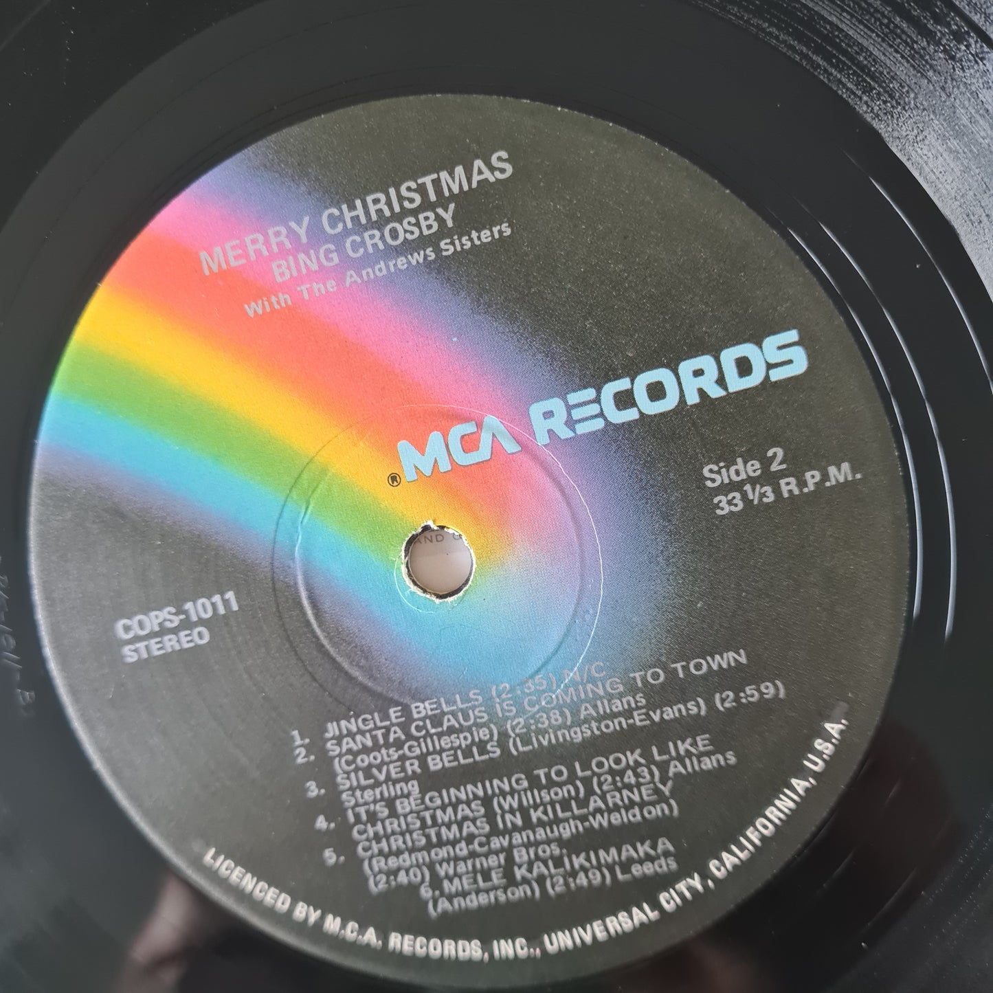 Bing Cosby – Merry Christmas - 1955 (1973 Australian Reissue) - Vinyl Record LP