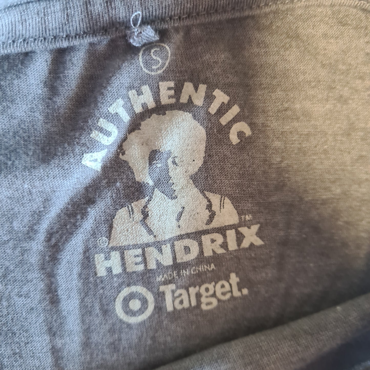 Jimi Hendrix | Grey | Size Medium T-Shirt