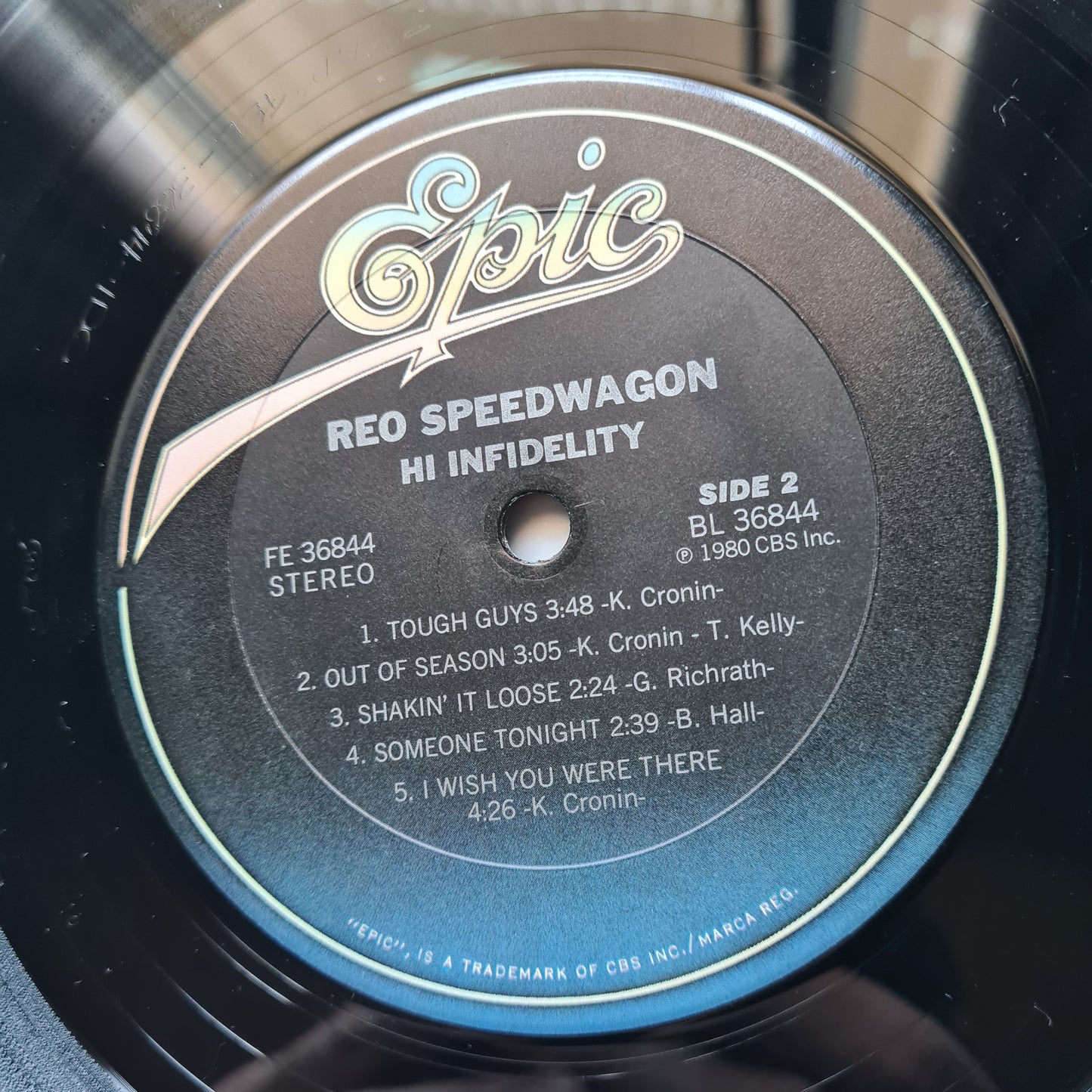 REO Speedwagon – hi INfiDELITY - 1980 (USA Pressing) - Vinyl Record LP