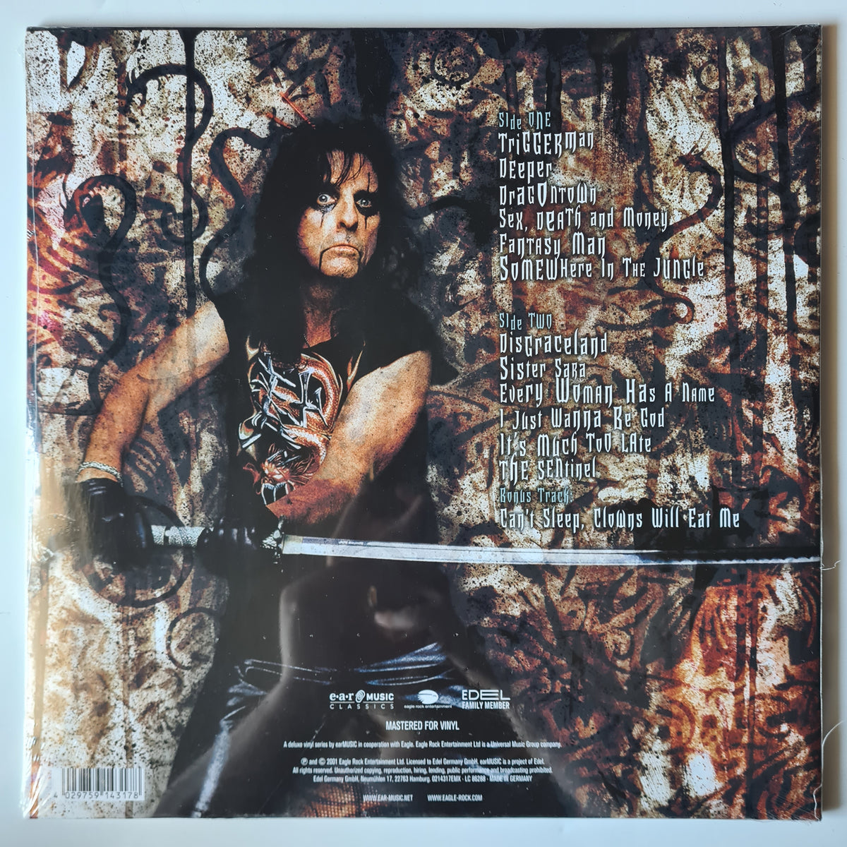 Alice Cooper – Dragontown - 2001 (2020 European Pressing) - Vinyl Record LP (Brand New Sealed)