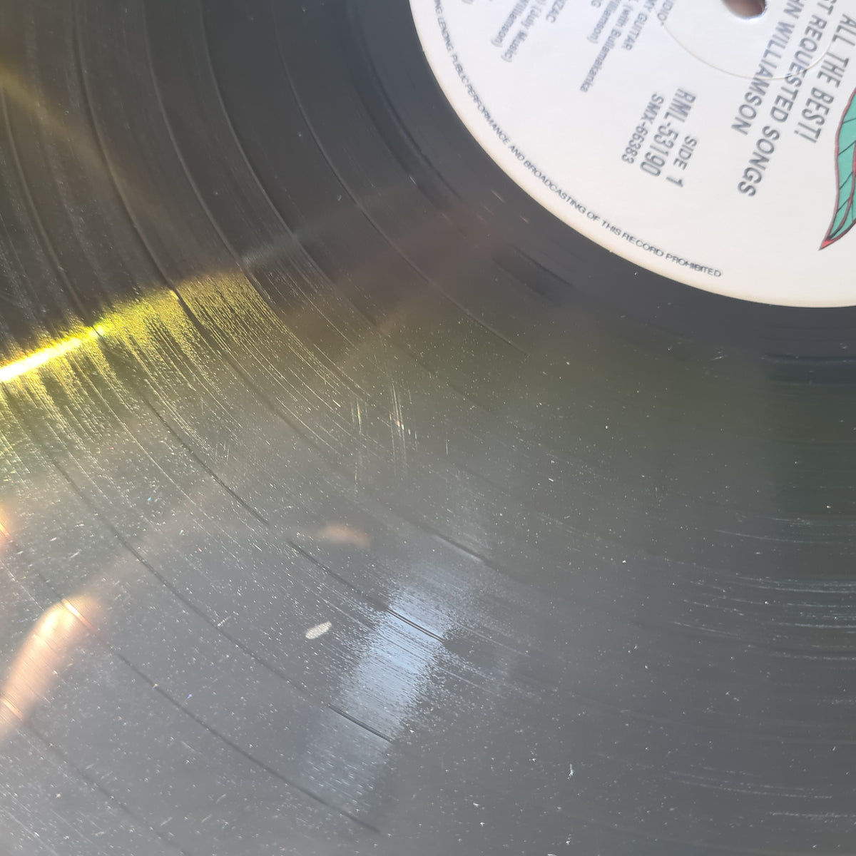 John Williamson - All The Best! - 1986 - Vinyl Record LP