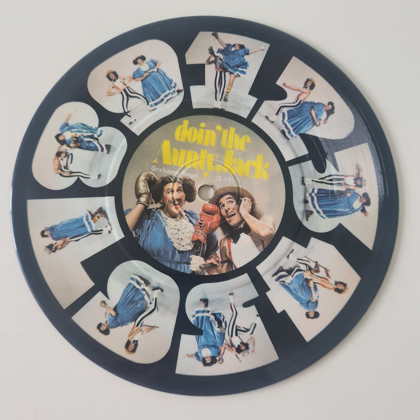 Aunty Jack / Grahame Bond – Farewell Aunty Jack - 1973 - Vinyl Record Picture Disc 7" 45 Single