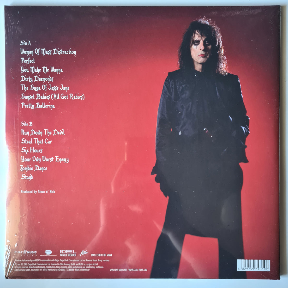 Alice Cooper – Dirty Diamonds - 2005 (2020 European Pressing) - Vinyl Record LP (Brand New Sealed)