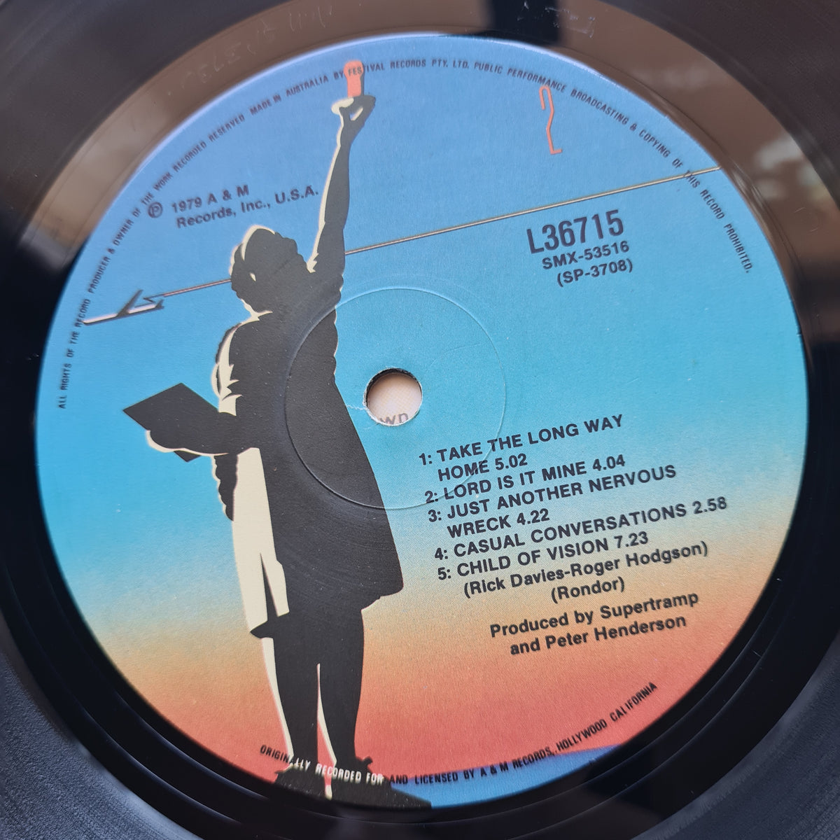 Supertramp – Breakfast In America - 1979 - Vinyl Record LP