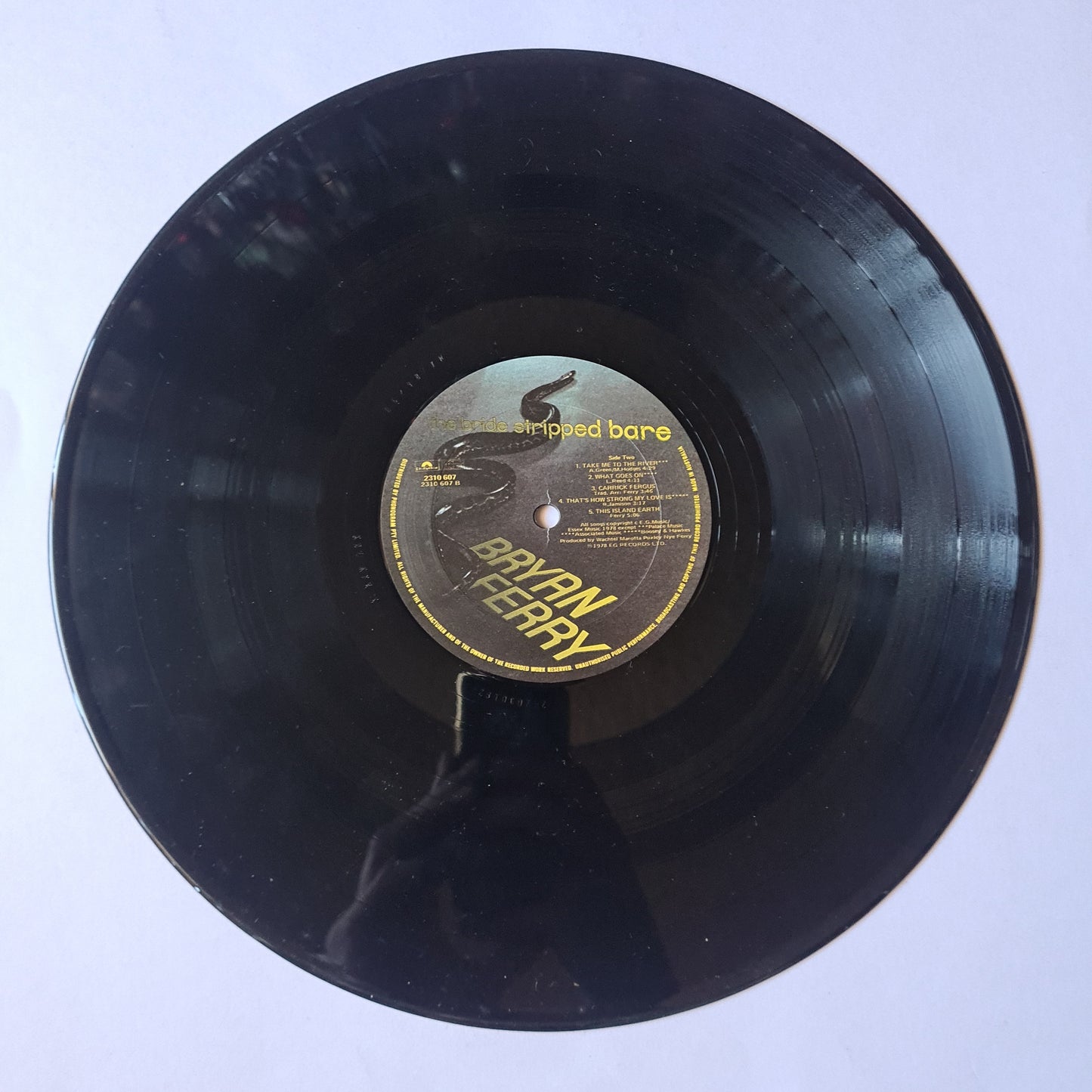 Bryan Ferry – The Bride Stripped Bare - 1978 (Gatefold) - Vinyl Record LP