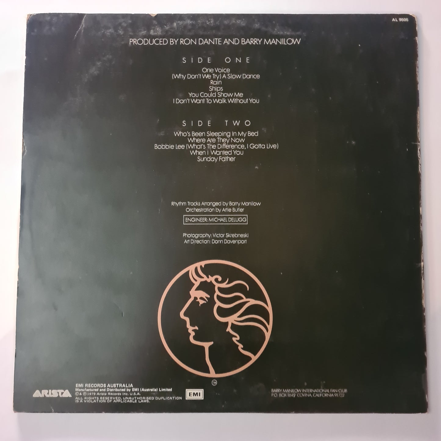 CLEARANCE STOCK! - BARRY MANILOW - VINYL RECORD LP - Sound Hound Records
