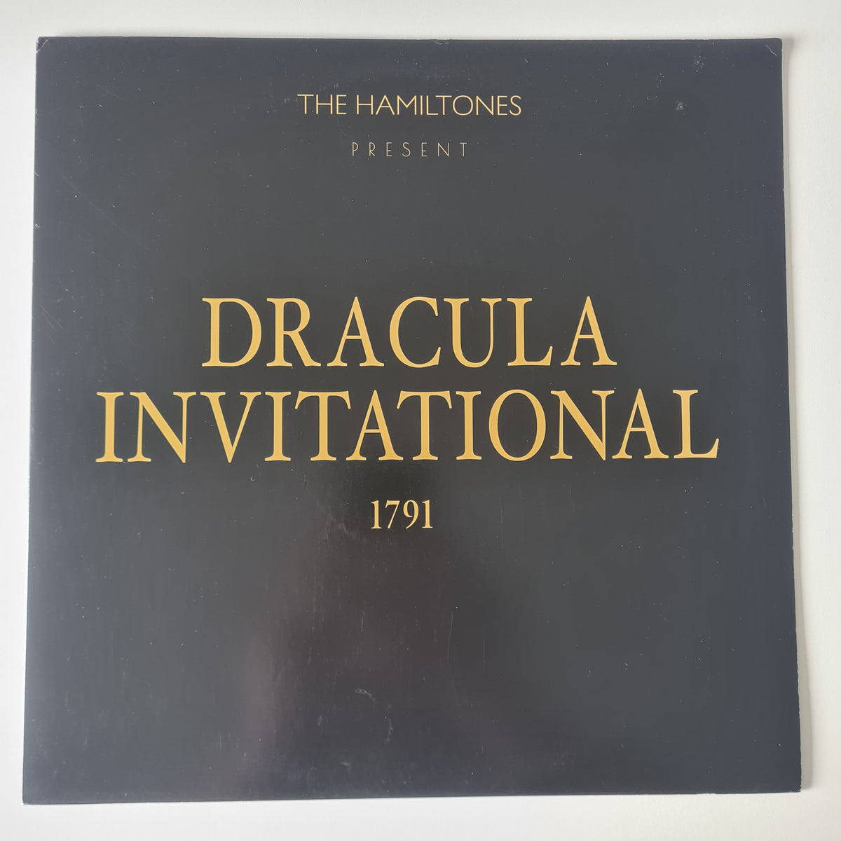 The Hamiltones - Dracula Invitational, 1791 - 2021 (USA Red Vinyl Pressing) - Vinyl Record LP