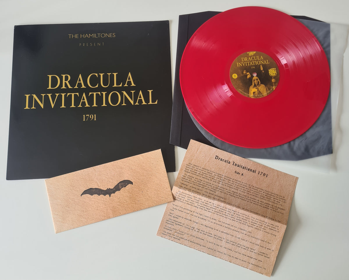 The Hamiltones - Dracula Invitational, 1791 - 2021 (USA Red Vinyl Pressing) - Vinyl Record LP