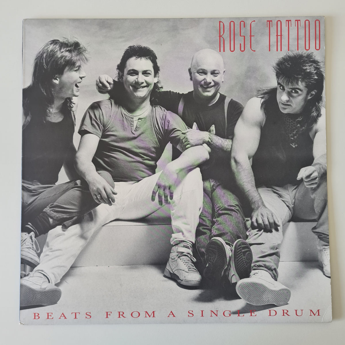 Rose Tattoo – Beats From A Single Drum - 1986 - Vinyl Record LP (excellent)