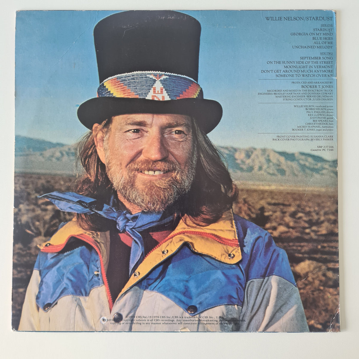 Willie Nelson – Stardust - 1978 - Vinyl Record LP