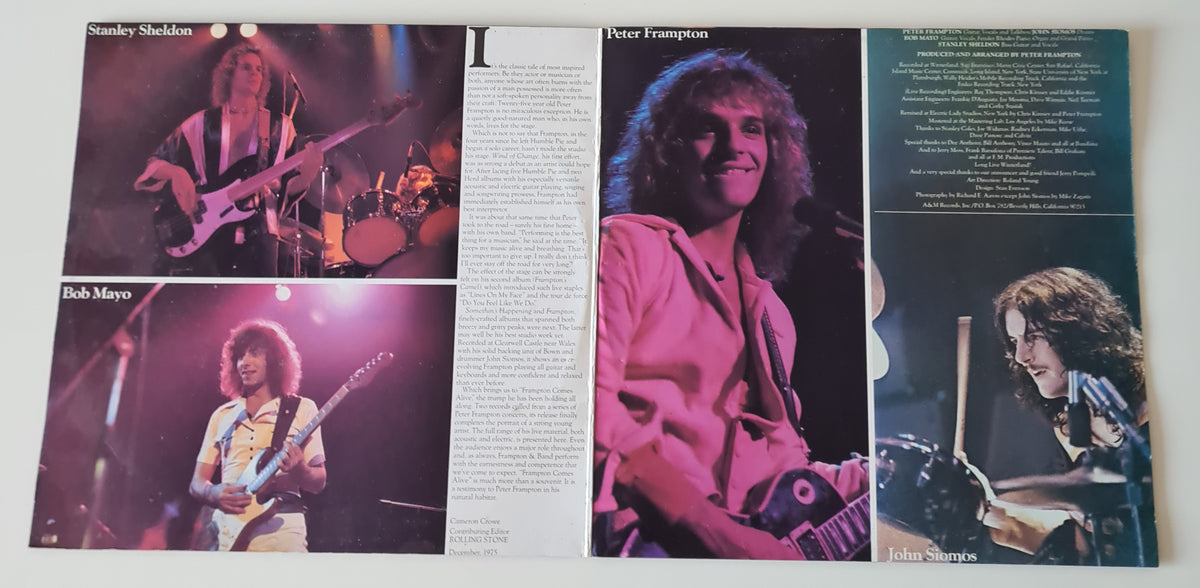 Peter Frampton - Frampton Comes Alive! - 1976 - Vinyl Record 2LP
