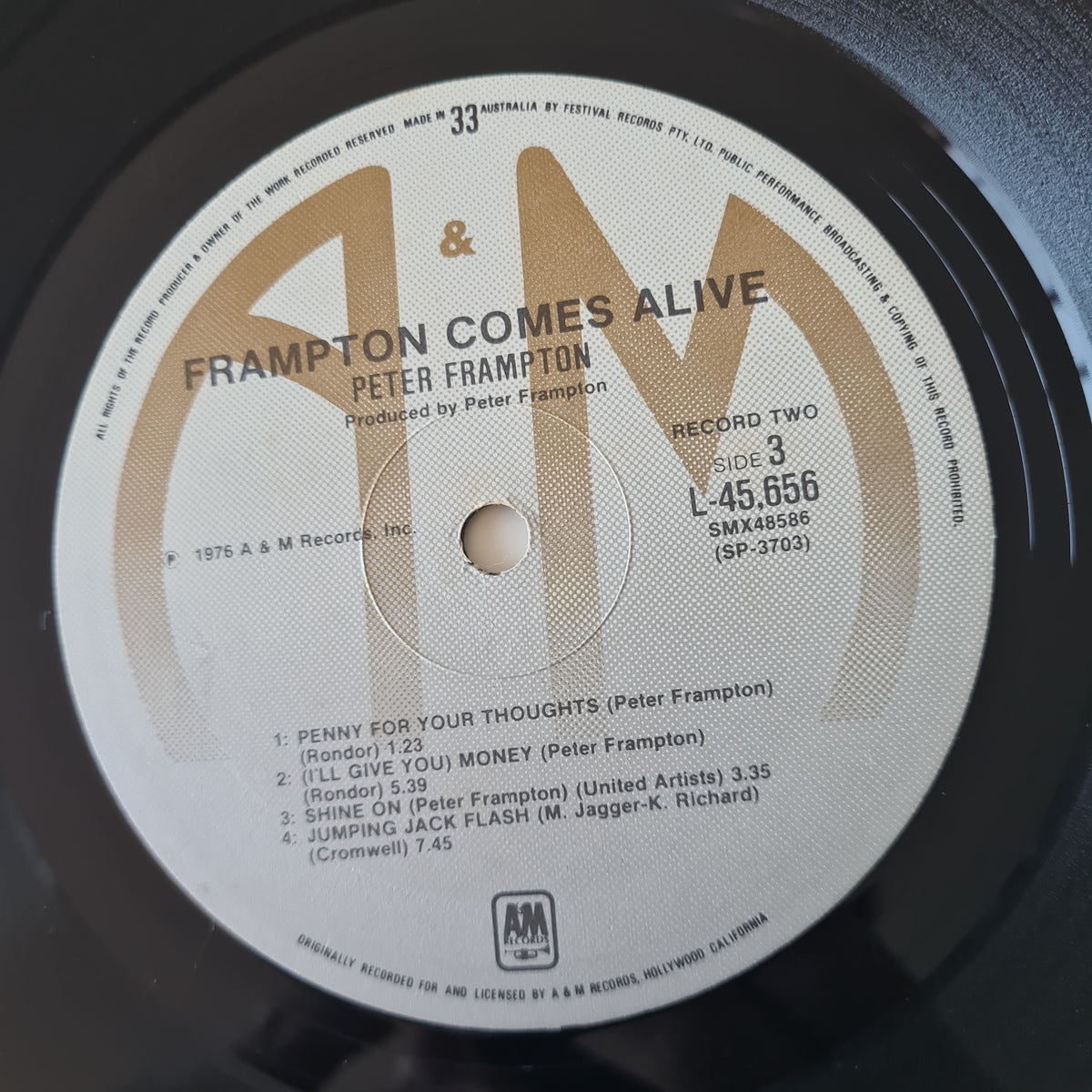 Peter Frampton - Frampton Comes Alive! - 1976 - Vinyl Record 2LP