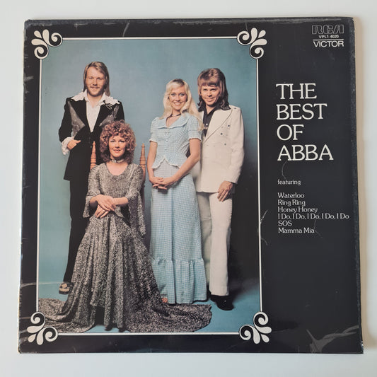 ABBA – The Best Of ABBA - 1975 - Vinyl Record LP