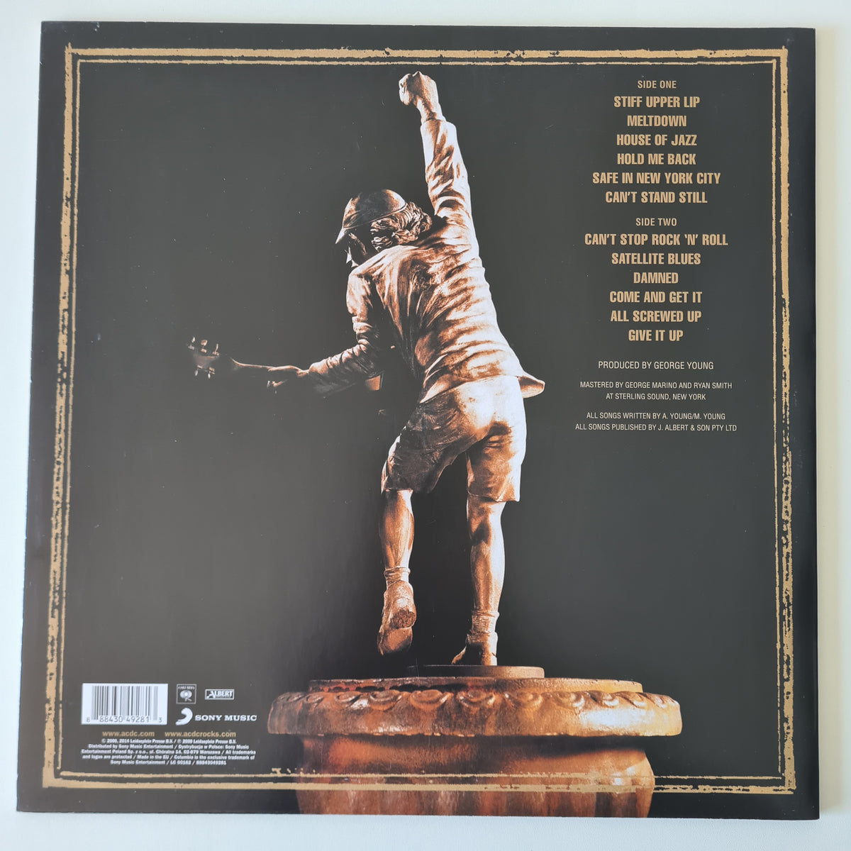 AC/DC – Stiff Upper Lip - 2000 (2014 European Pressing) - Vinyl Record LP