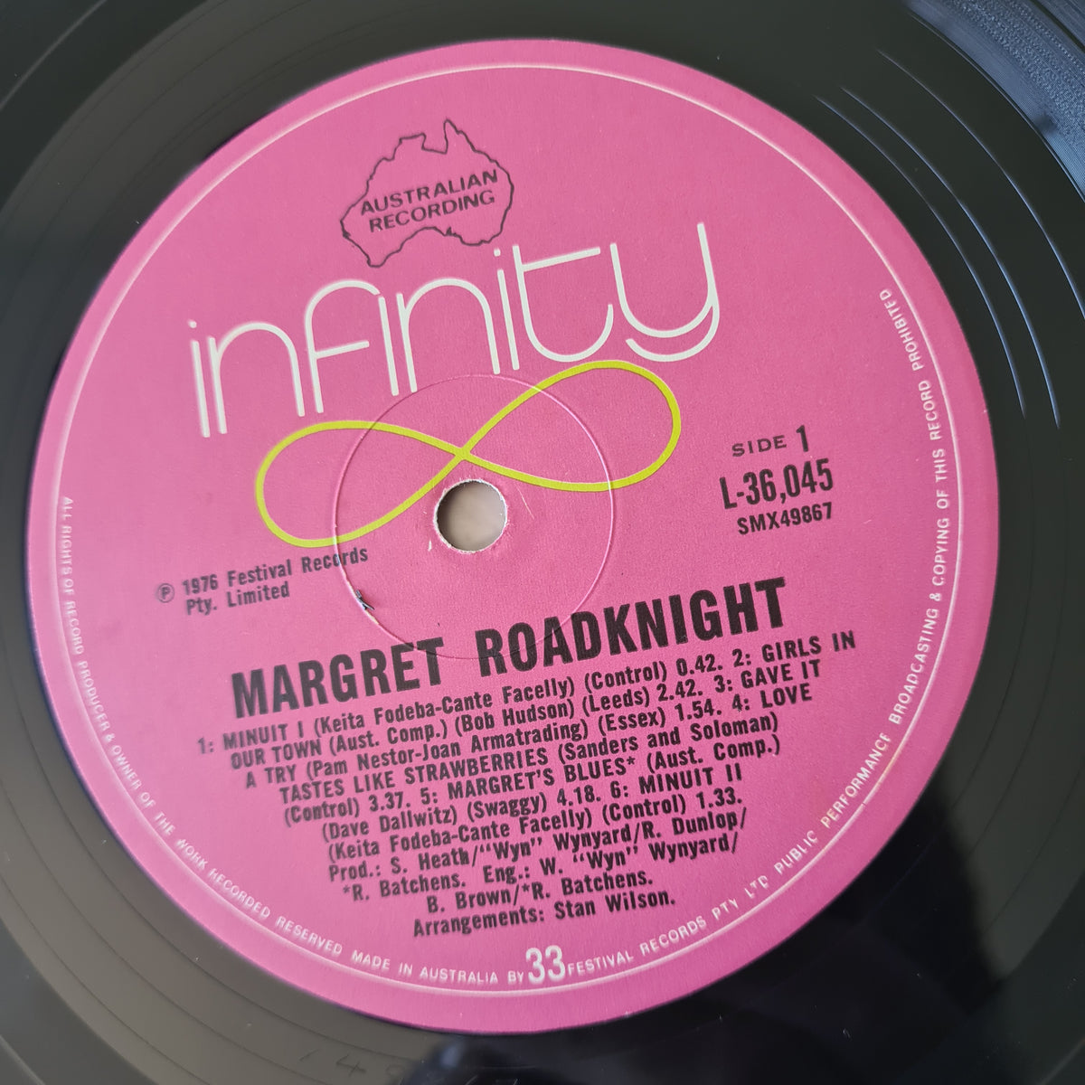 Margret Roadknight - Margret Roadknight - 1976 - Vinyl Record LP
