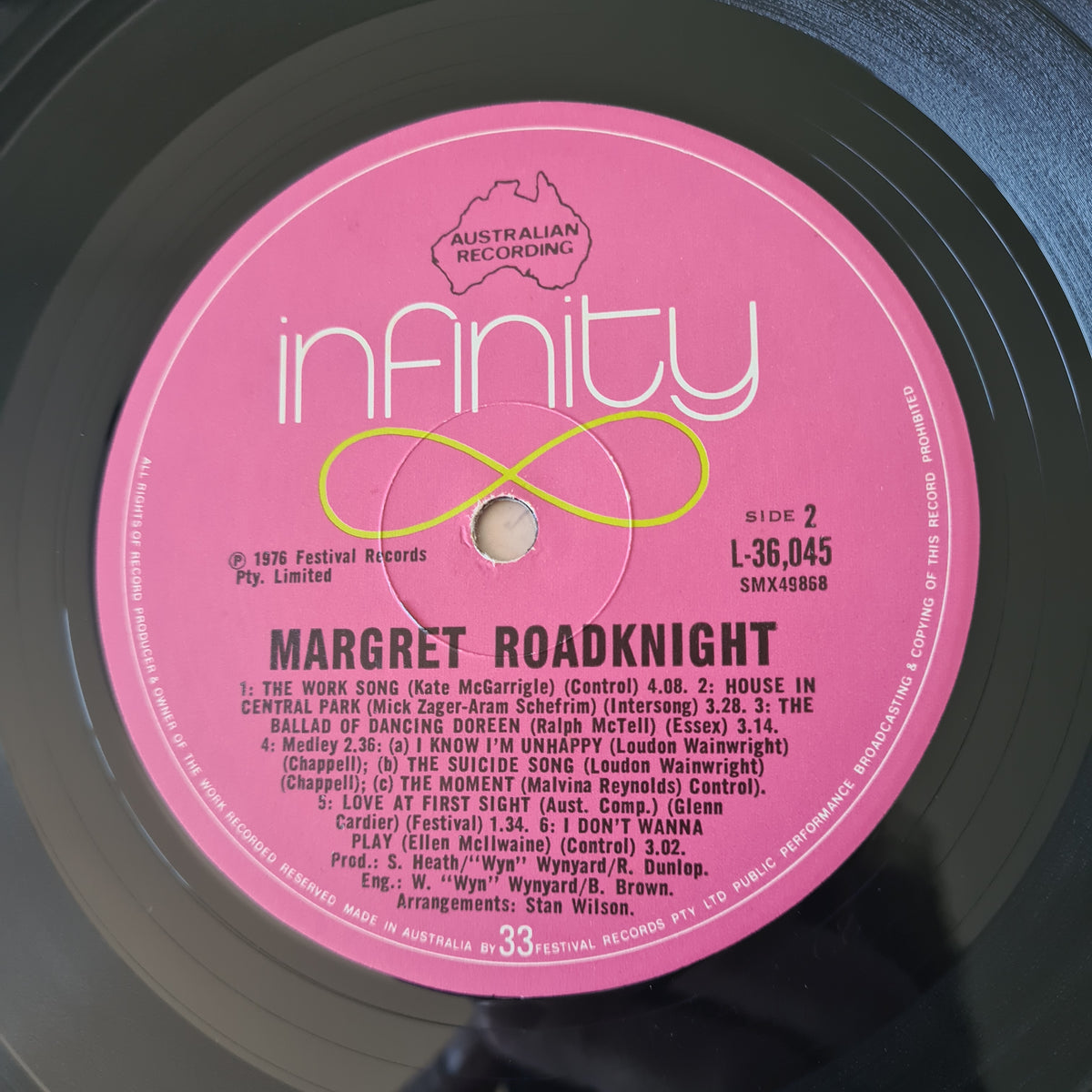 Margret Roadknight - Margret Roadknight - 1976 - Vinyl Record LP