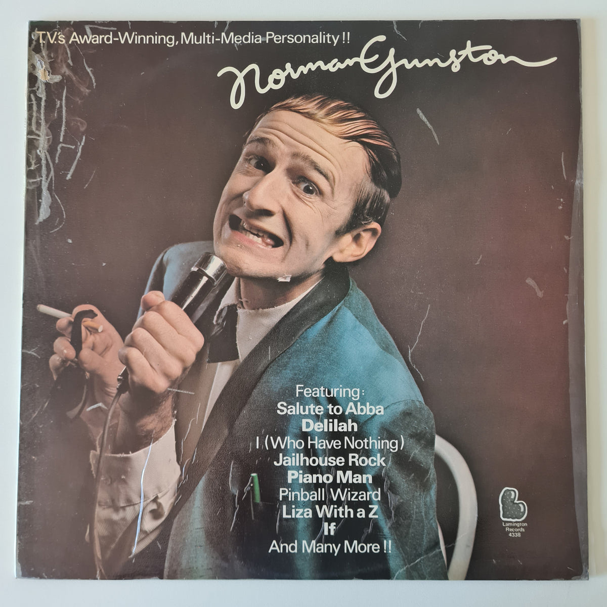 Norman Gunston – The Popular Ballad Animal - 1976 - Vinyl Record LP (Australian Comedy)