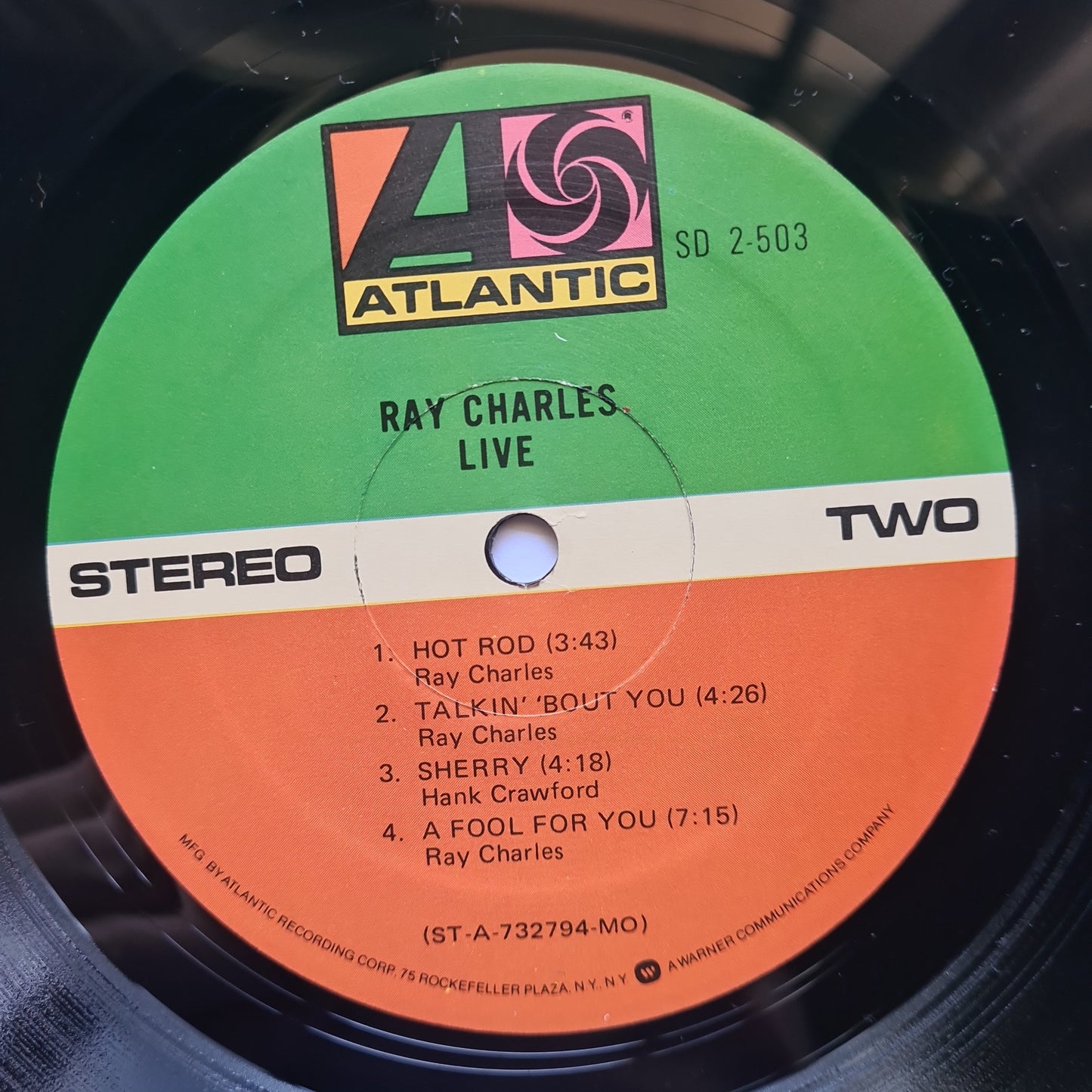 Ray Charles – Ray Charles Live - 1973 (2LP Gatefold) - Vinyl Record LP