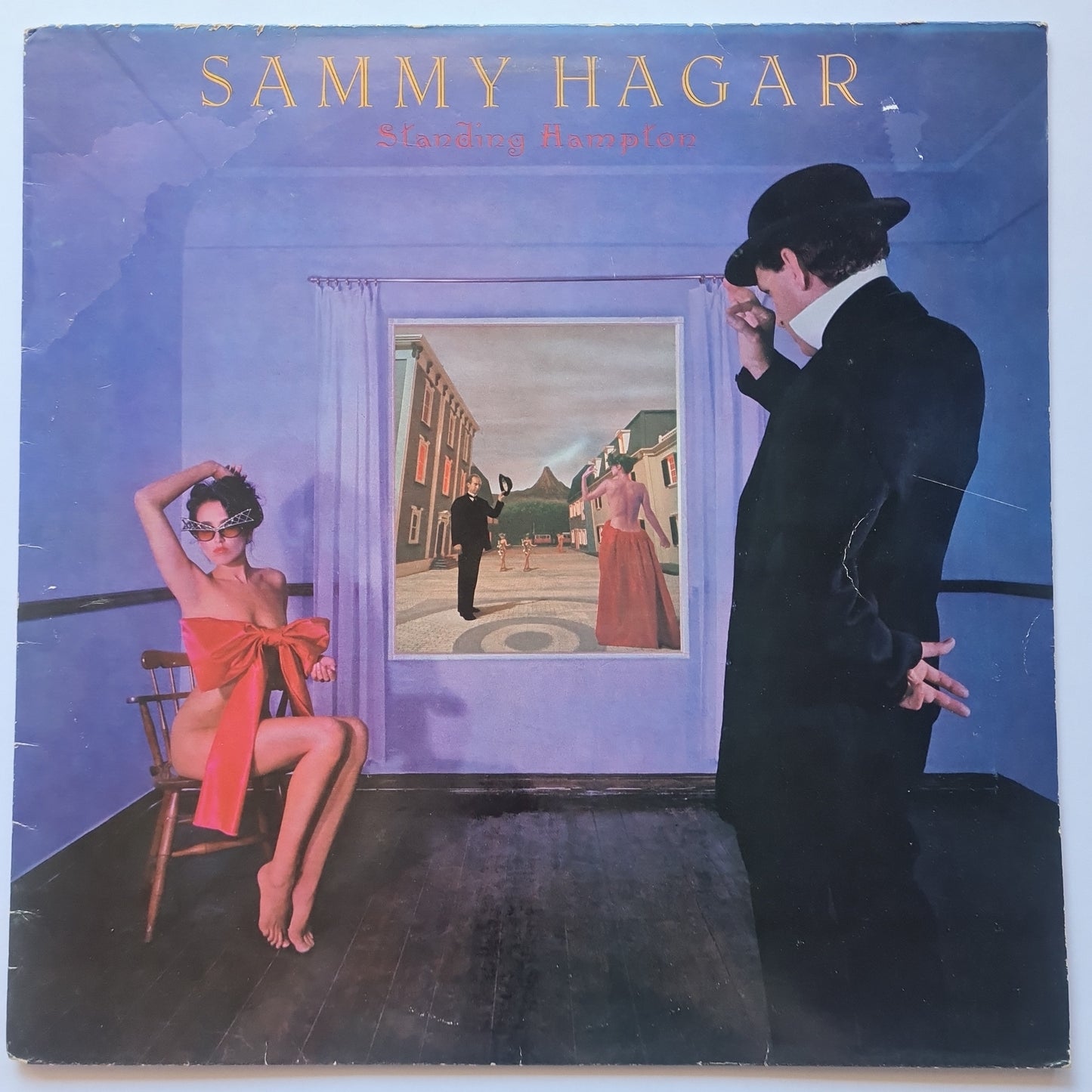 Sammy Hagar (Van Halen) – Standing Hampton - 1981 (European Pressing) - Vinyl Record LP