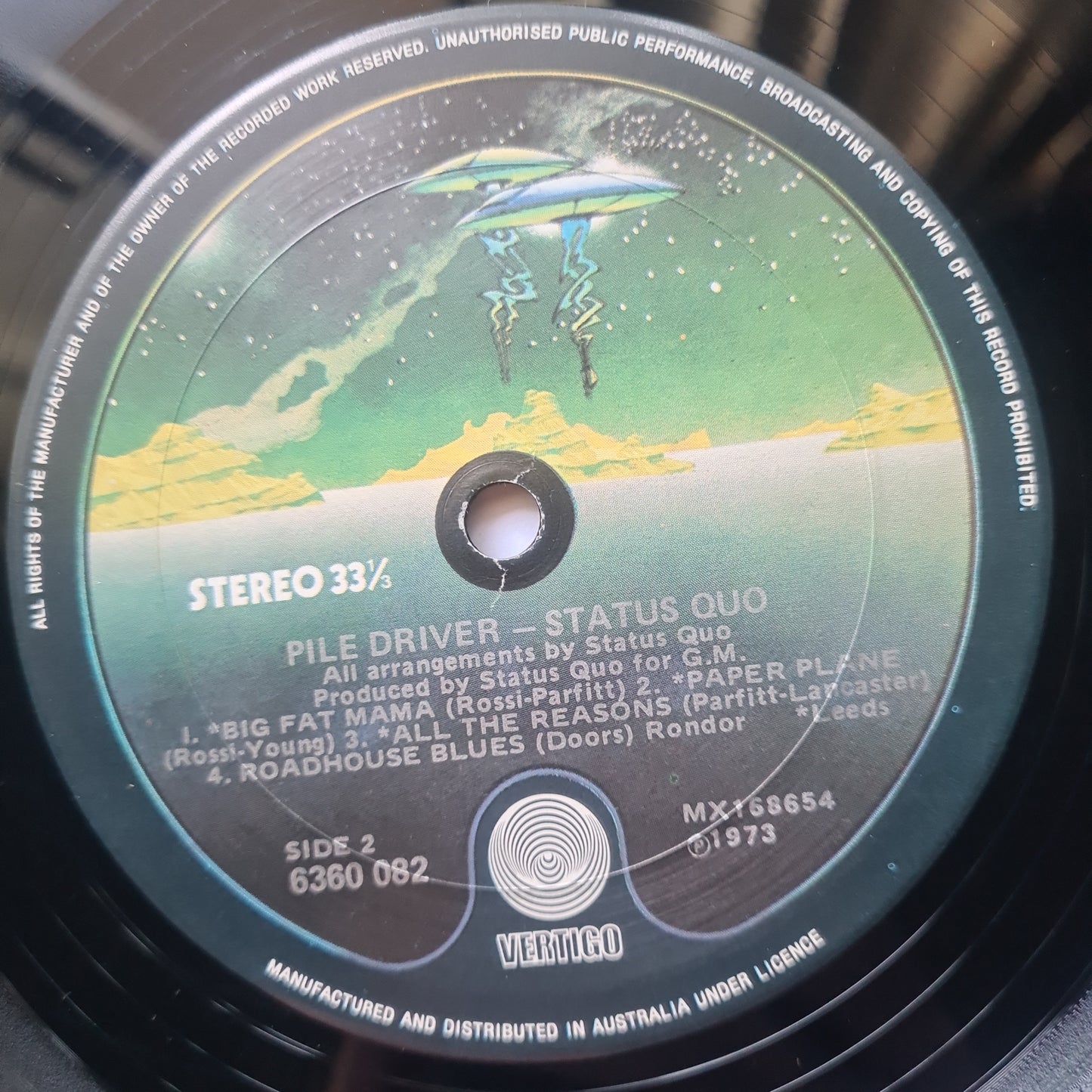 Status Quo – Piledriver - 1973 (Gatefold) - Vinyl Record LP